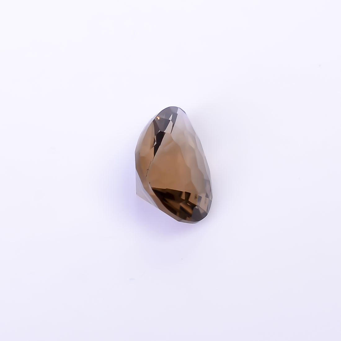 Natural Smoky Quartz Pear Shape Faceted Loose Gemstone For Making Jewelry 3.5 Ct. 13X9X6 mm Y-10504