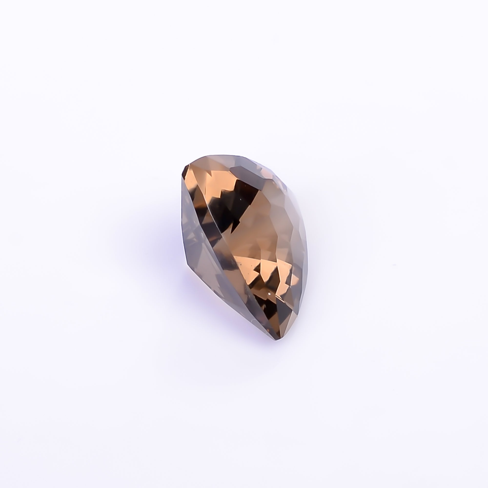 Natural Smoky Quartz Trillion Shape Faceted Loose Gemstone For Making Jewelry 4 Ct. 11X11X7 mm Y-10506