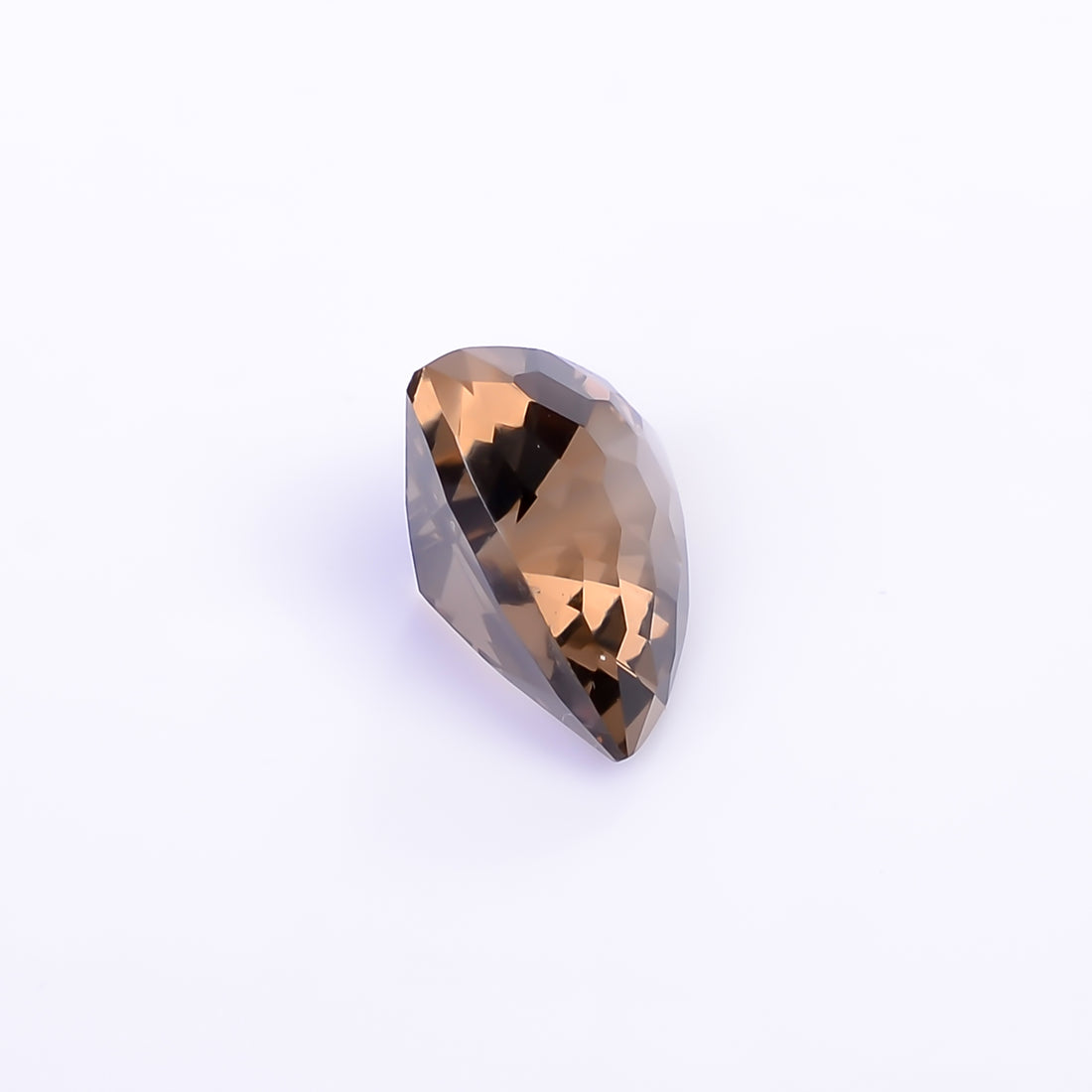 Natural Smoky Quartz Trillion Shape Faceted Loose Gemstone For Making Jewelry 4 Ct. 11X11X7 mm Y-10506