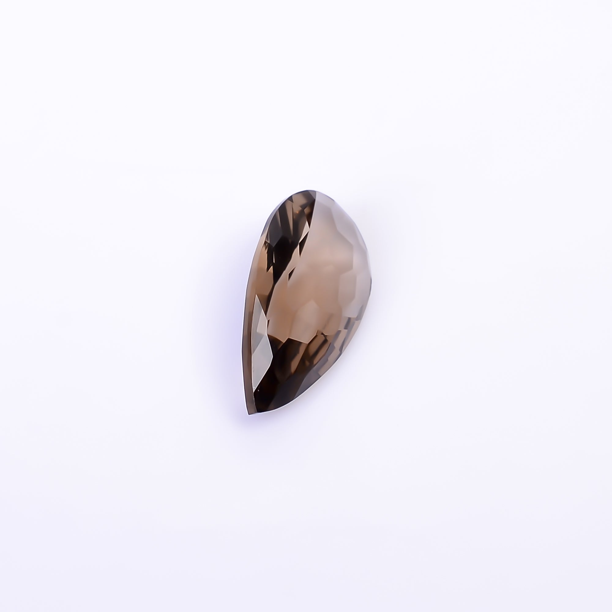 Natural Smoky Quartz Pear Shape Faceted Loose Gemstone For Making Jewelry 4 Ct. 16X8X5 mm Y-10510