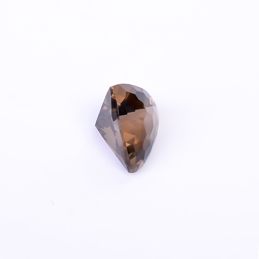 Natural Smoky Quartz Trillion Shape Faceted Loose Gemstone For Making Jewelry 3.5 Ct. 10X10X7 mm Y-10512