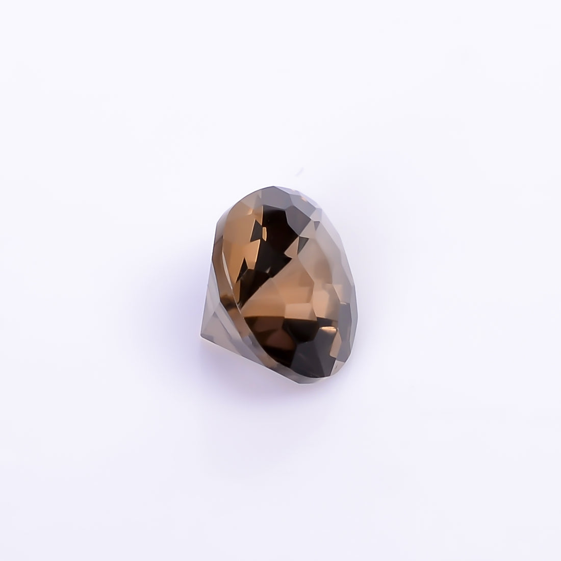 Natural Smoky Quartz Pear Shape Faceted Loose Gemstone For Making Jewelry 3 Ct. 12X9X6 mm Y-10515