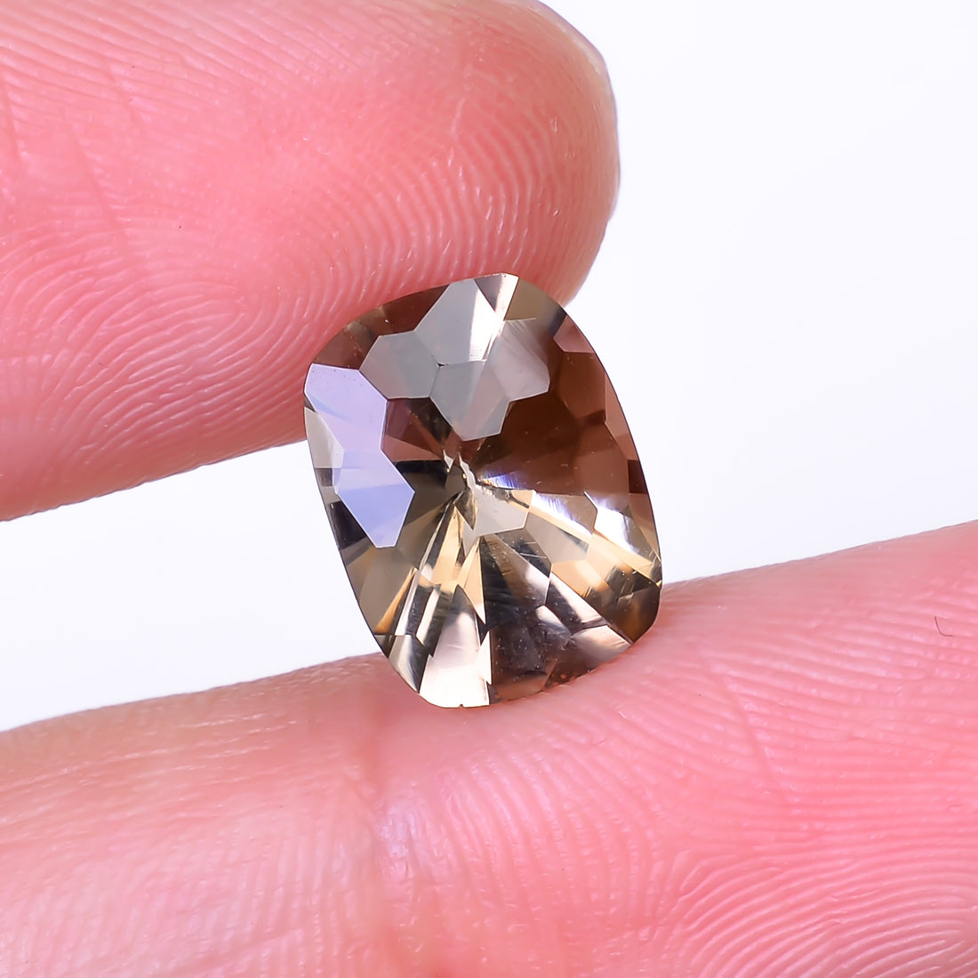 Natural Smoky Quartz Radiant Shape Faceted Loose Gemstone For Making Jewelry 3.5 Ct. 11X8X6 mm Y-10516