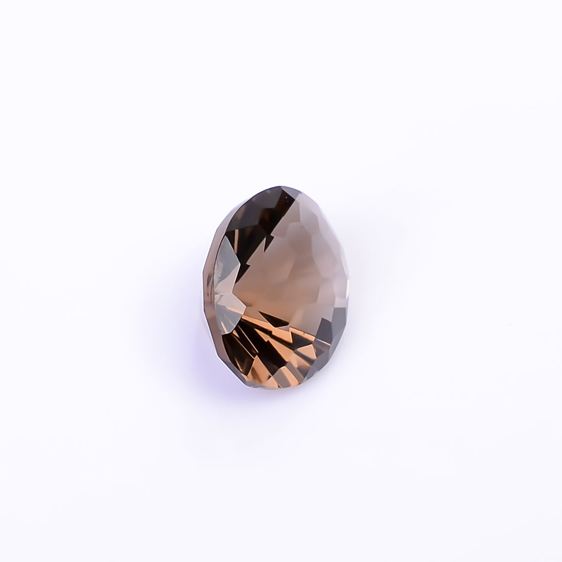 Natural Smoky Quartz Oval Shape Faceted Loose Gemstone For Making Jewelry 2.5 Ct. 10X8X6 mm Y-10517