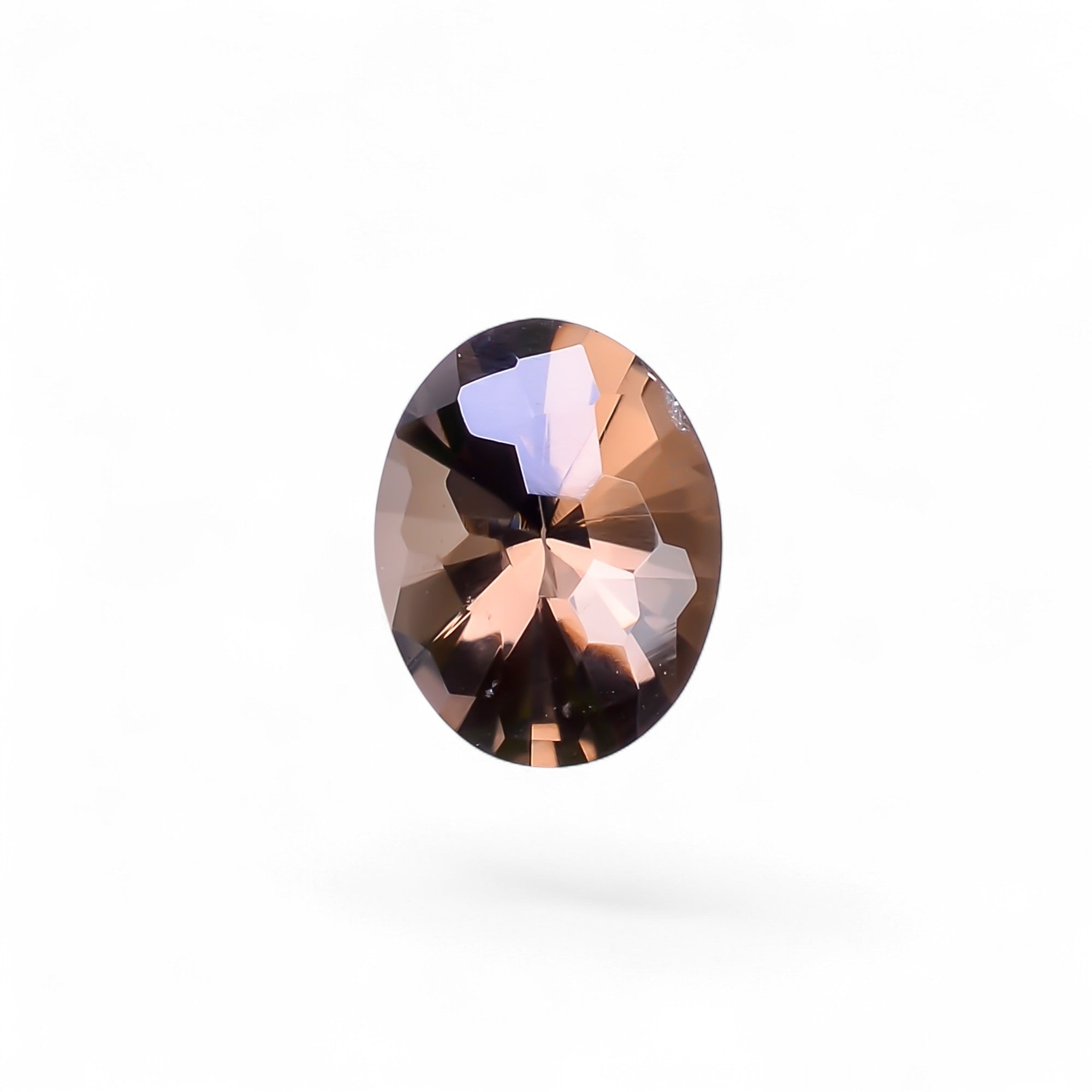 Natural Smoky Quartz Oval Shape Faceted Loose Gemstone For Making Jewelry 2.5 Ct. 10X8X6 mm Y-10517