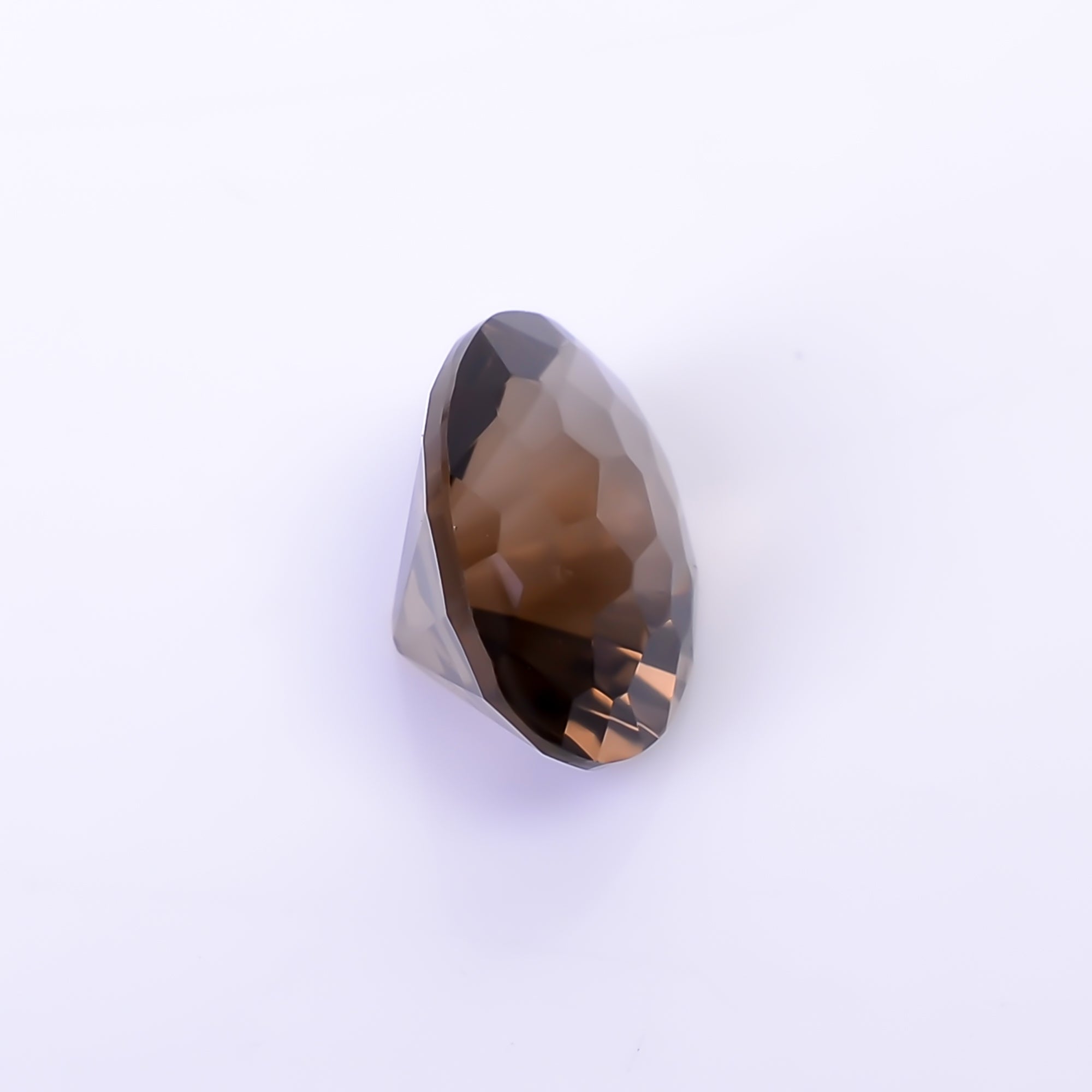 Natural Smoky Quartz Oval Shape Faceted Loose Gemstone For Making Jewelry 4 Ct. 12X9X7 mm Y-10519
