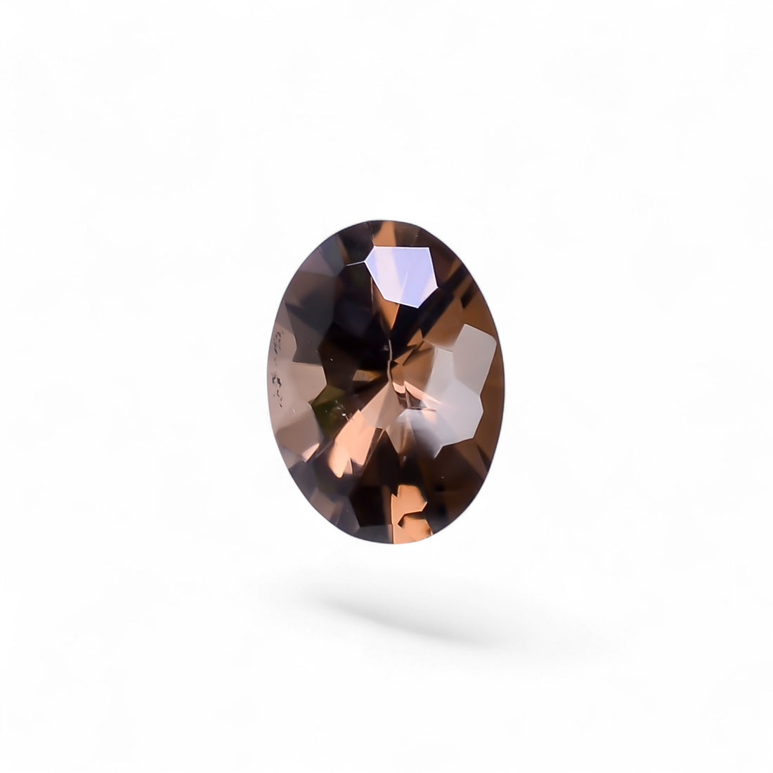 Natural Smoky Quartz Oval Shape Faceted Loose Gemstone For Making Jewelry 4 Ct. 12X9X7 mm Y-10519