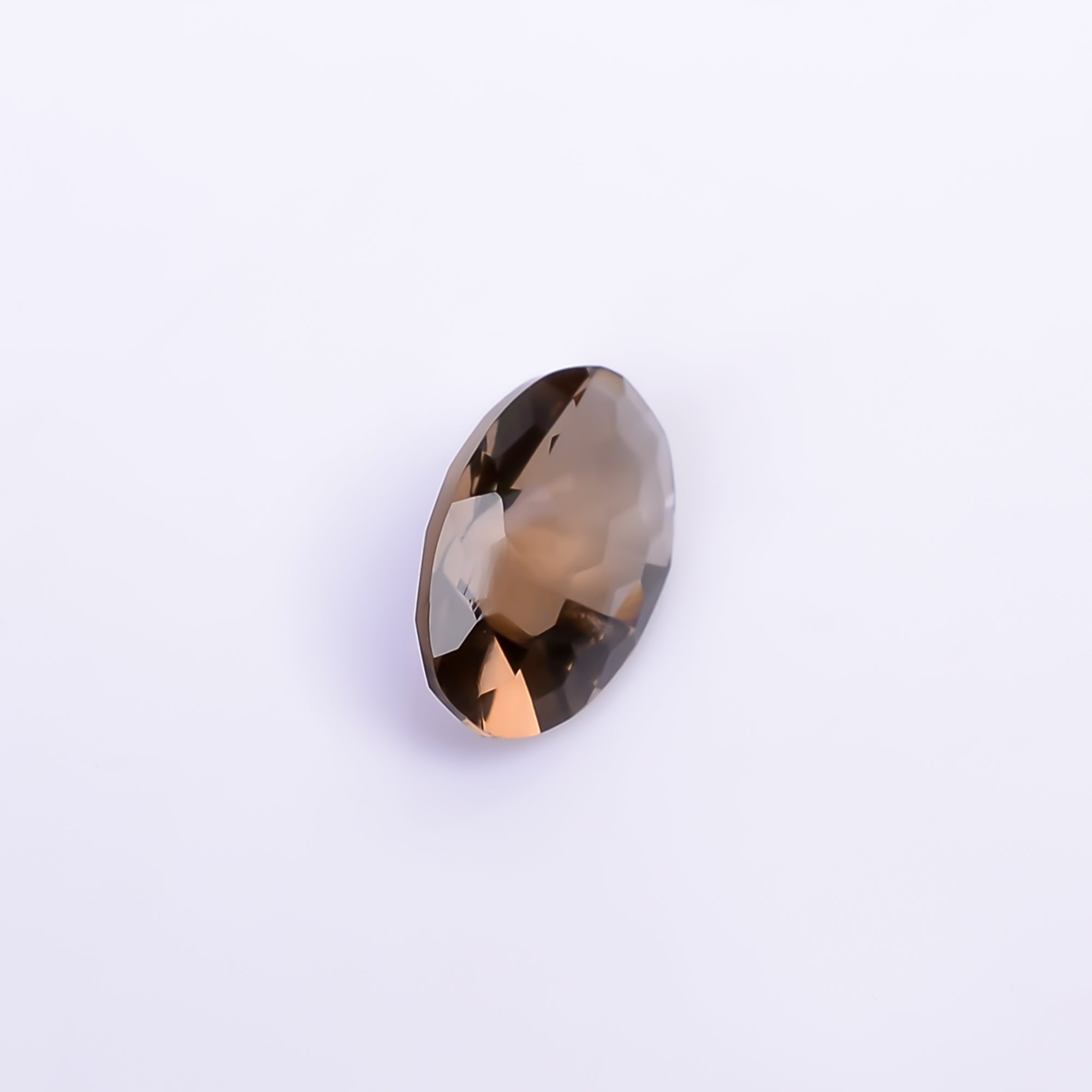 Natural Smoky Quartz Oval Shape Faceted Loose Gemstone For Making Jewelry 2.5 Ct. 11X7X5 mm Y-10520