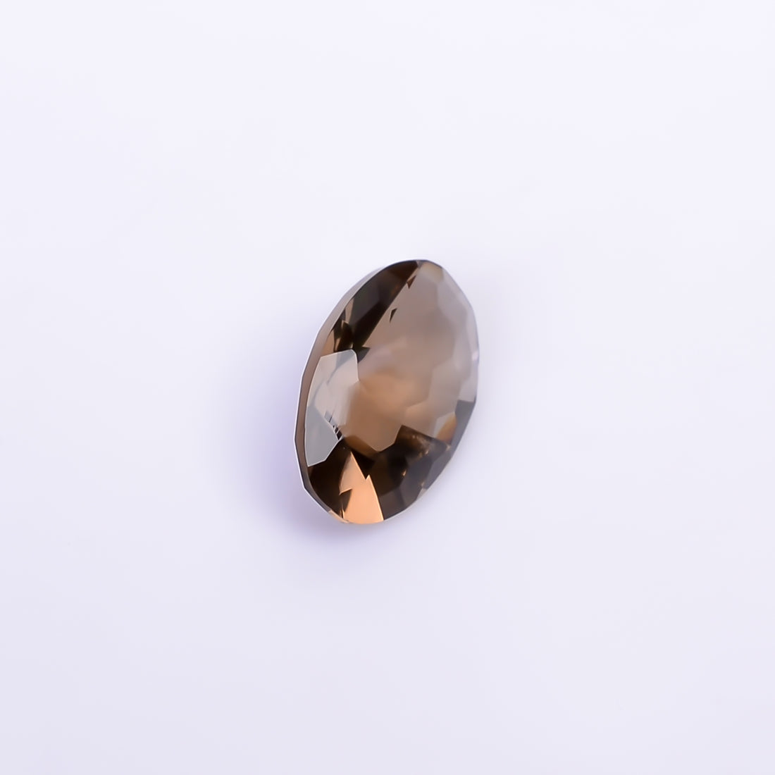 Natural Smoky Quartz Oval Shape Faceted Loose Gemstone For Making Jewelry 2.5 Ct. 11X7X5 mm Y-10520