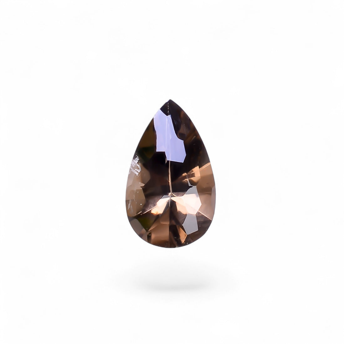 Natural Smoky Quartz Pear Shape Faceted Loose Gemstone For Making Jewelry 1.5 Ct. 10X6X5 mm Y-10522
