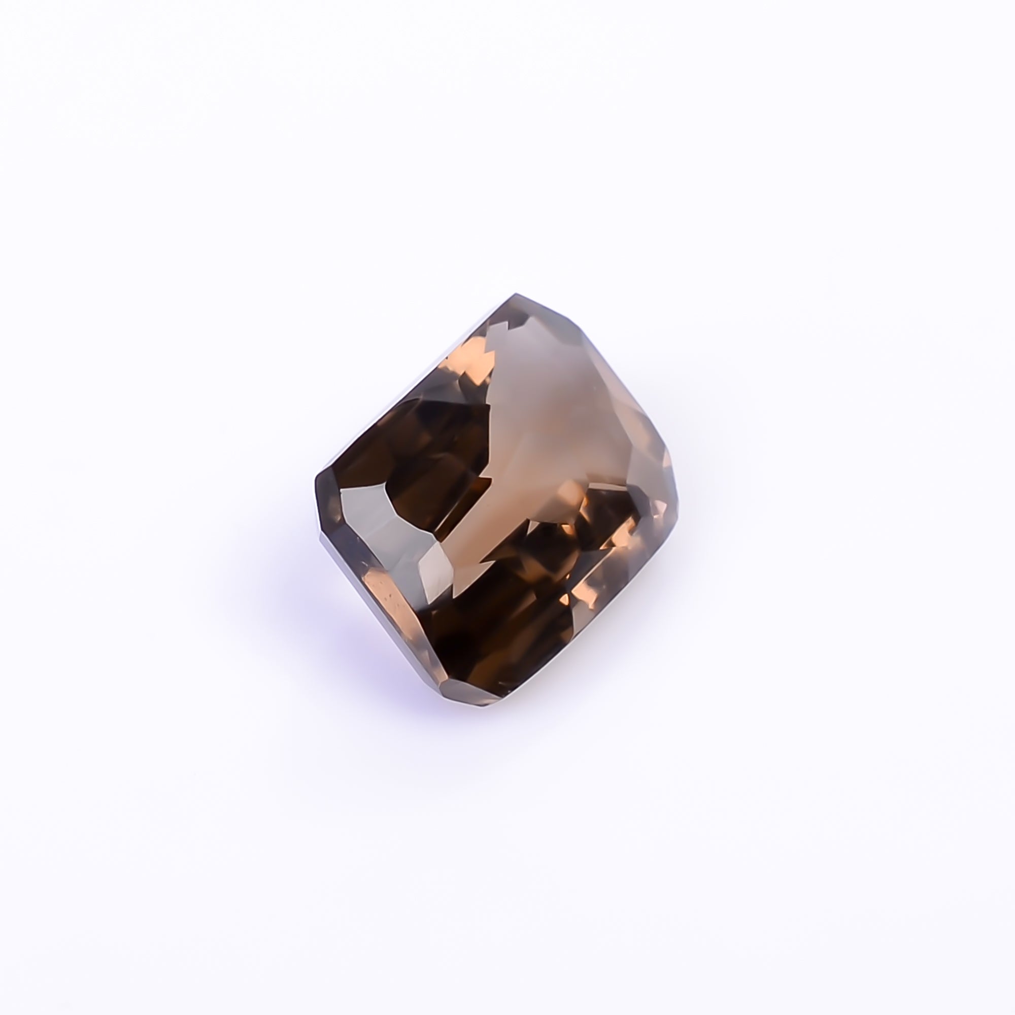 Natural Smoky Quartz Radiant Shape Faceted Loose Gemstone For Making Jewelry 3.5 Ct. 11X7X5 mm Y-10523