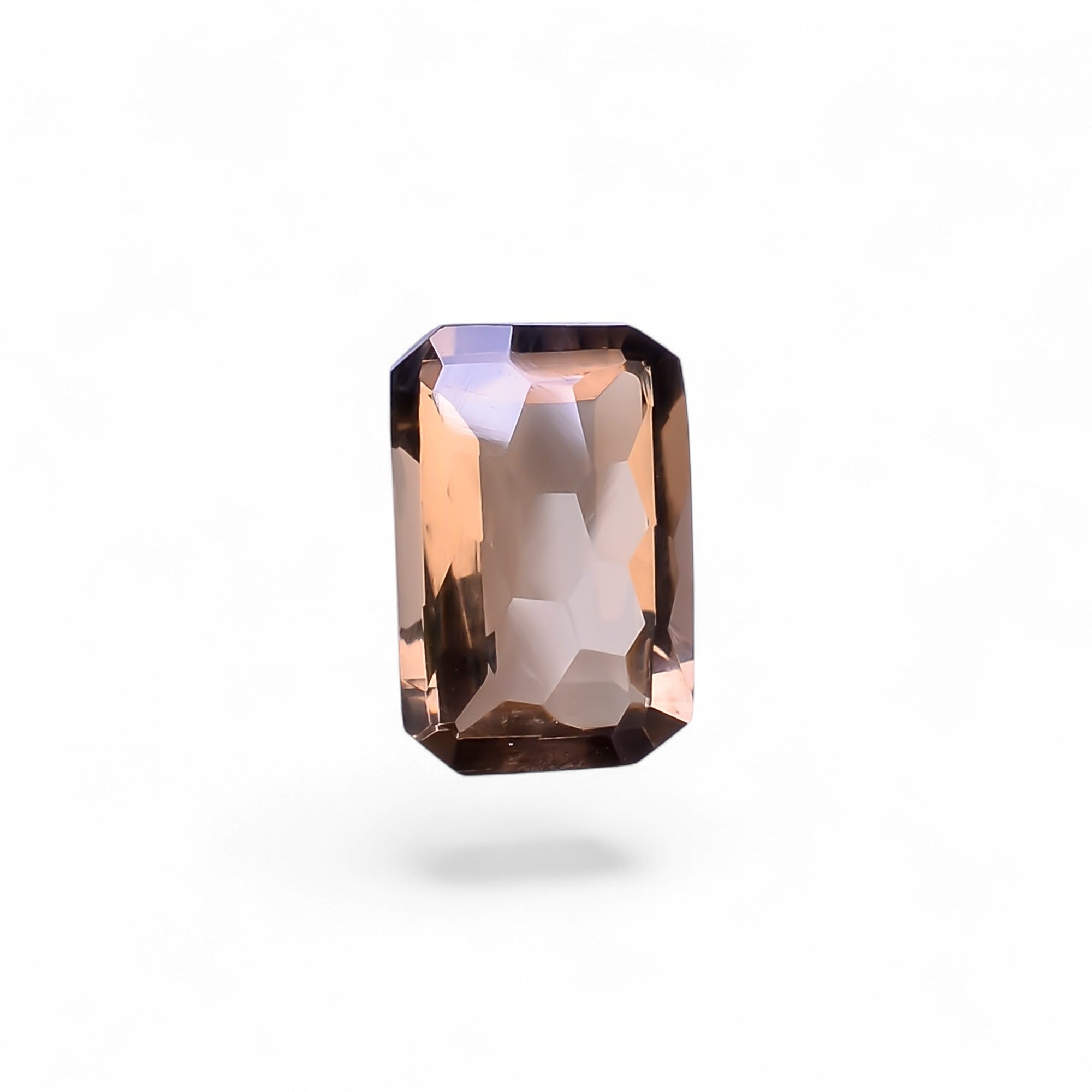 Natural Smoky Quartz Radiant Shape Faceted Loose Gemstone For Making Jewelry 3.5 Ct. 11X7X5 mm Y-10523