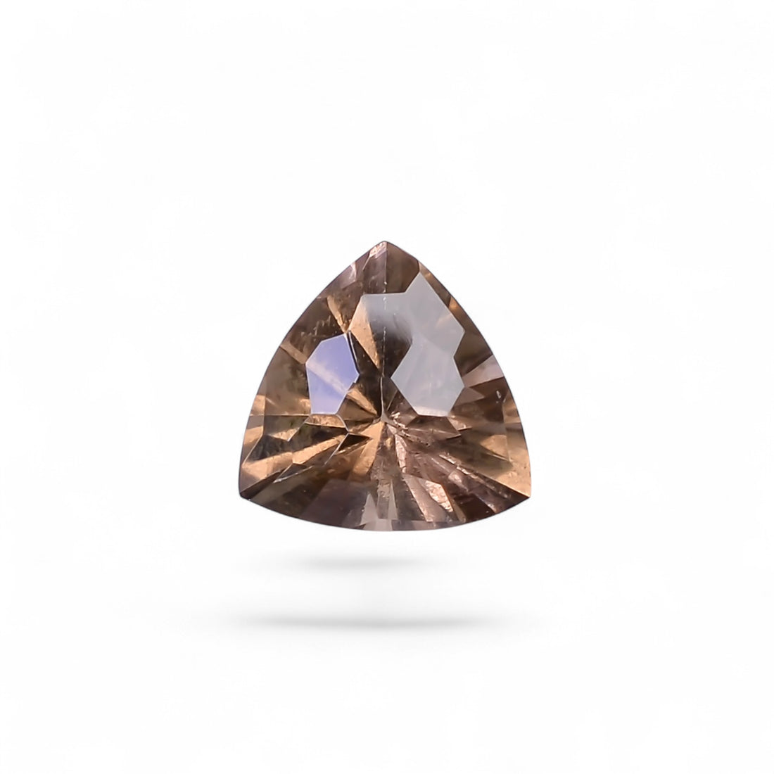 Natural Smoky Quartz Trillion Shape Faceted Loose Gemstone For Making Jewelry 2 Ct. 7X7X5 mm Y-10525