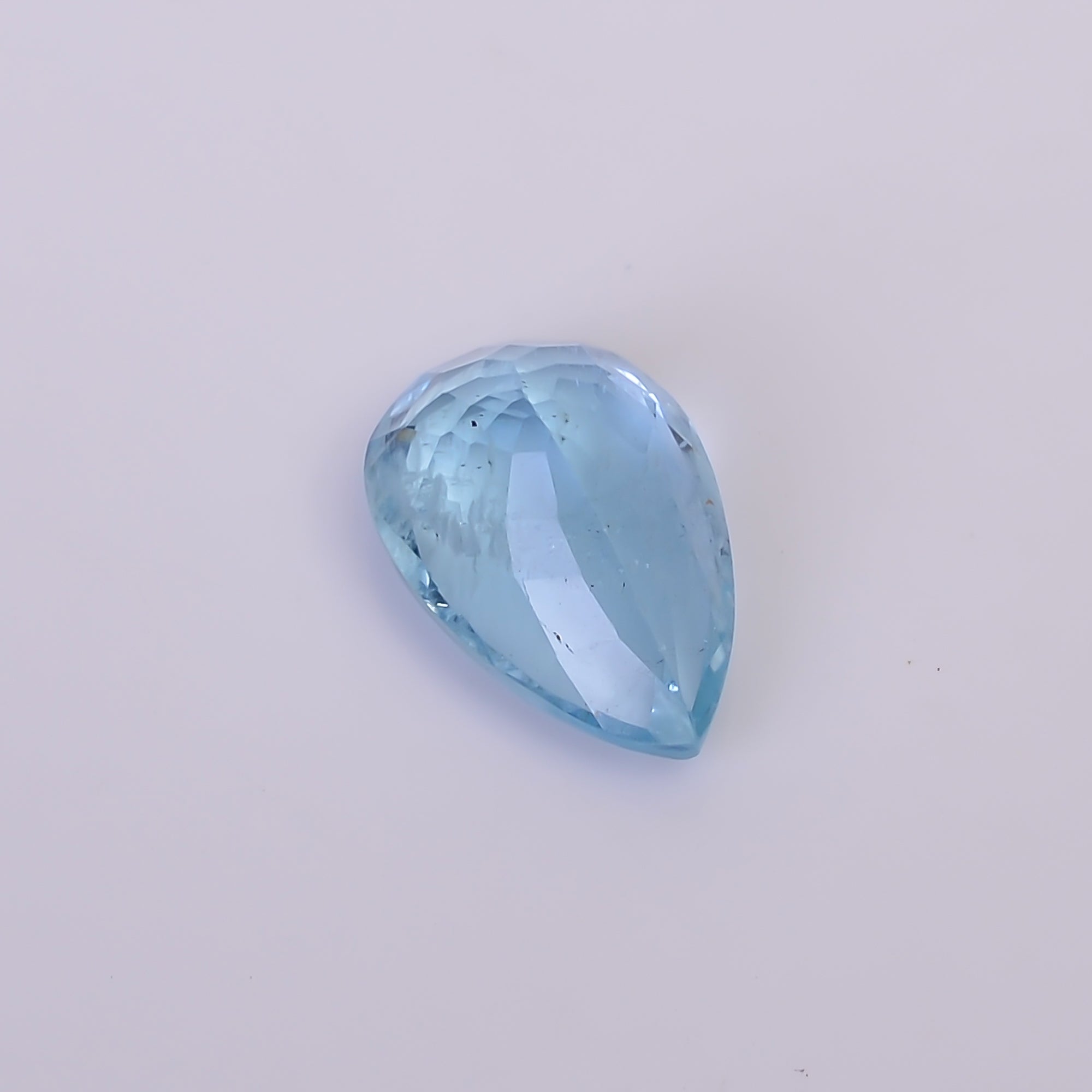 Natural Aquamarine Pear Shape Cut Stone Loose Gemstone For Making Jewelry 2.5 Ct. 11X7X5 mm Y-10527