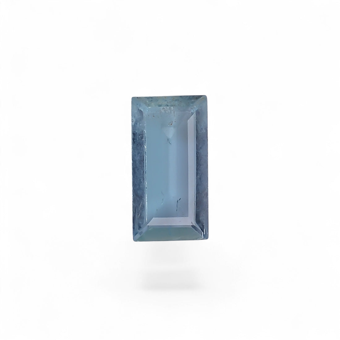 Natural Aquamarine Rectangle Shape Cut Stone Loose Gemstone For Making Jewelry 1.5 Ct. 11X6X3 mm Y-10528