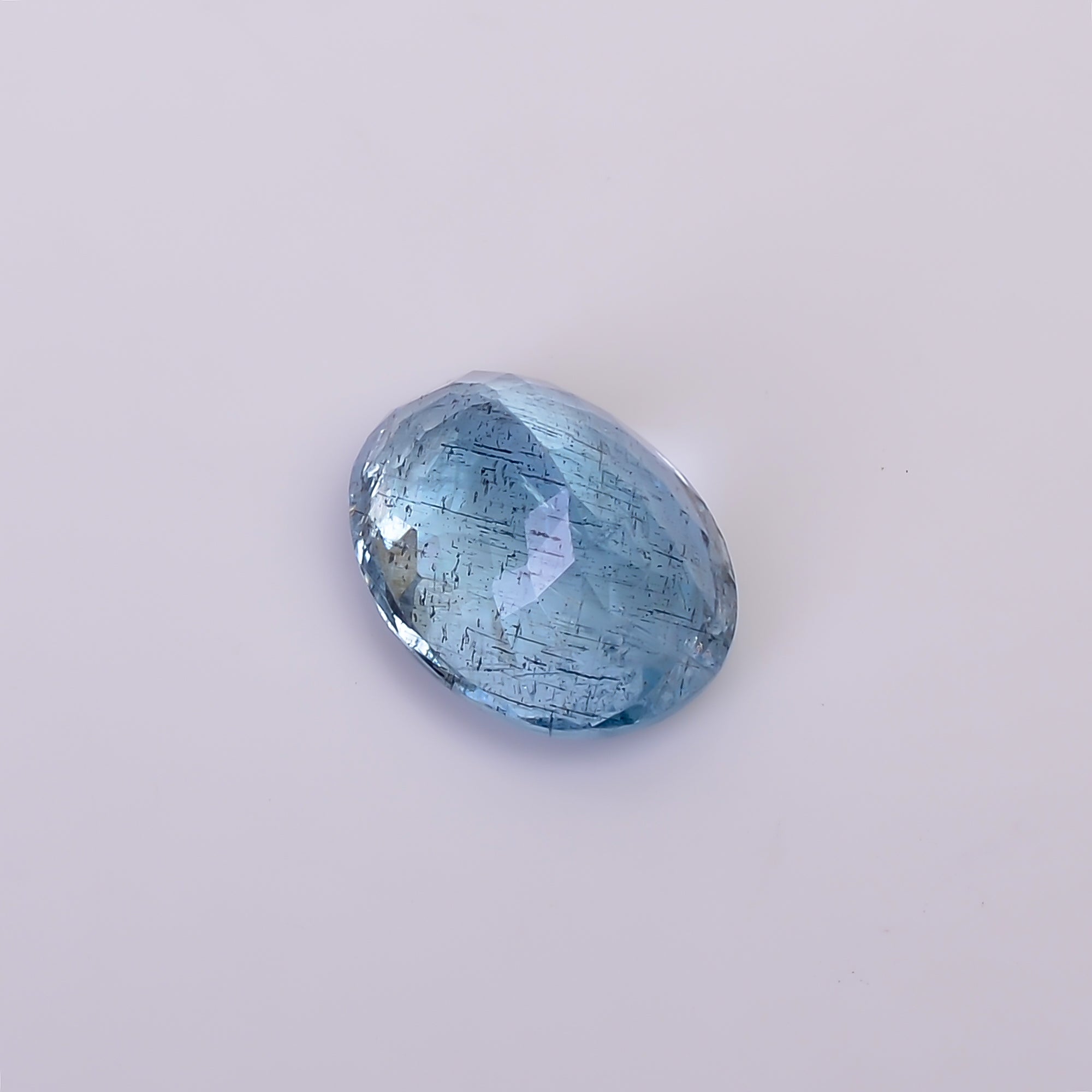 Natural Aquamarine Oval Shape Cut Stone Loose Gemstone For Making Jewelry 4.5 Ct. 12X9X6 mm Y-10531