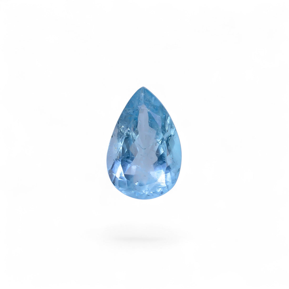 Natural Aquamarine Pear Shape Cut Stone Loose Gemstone For Making Jewelry 3.5 Ct. 13X8X6 MM Y-10532