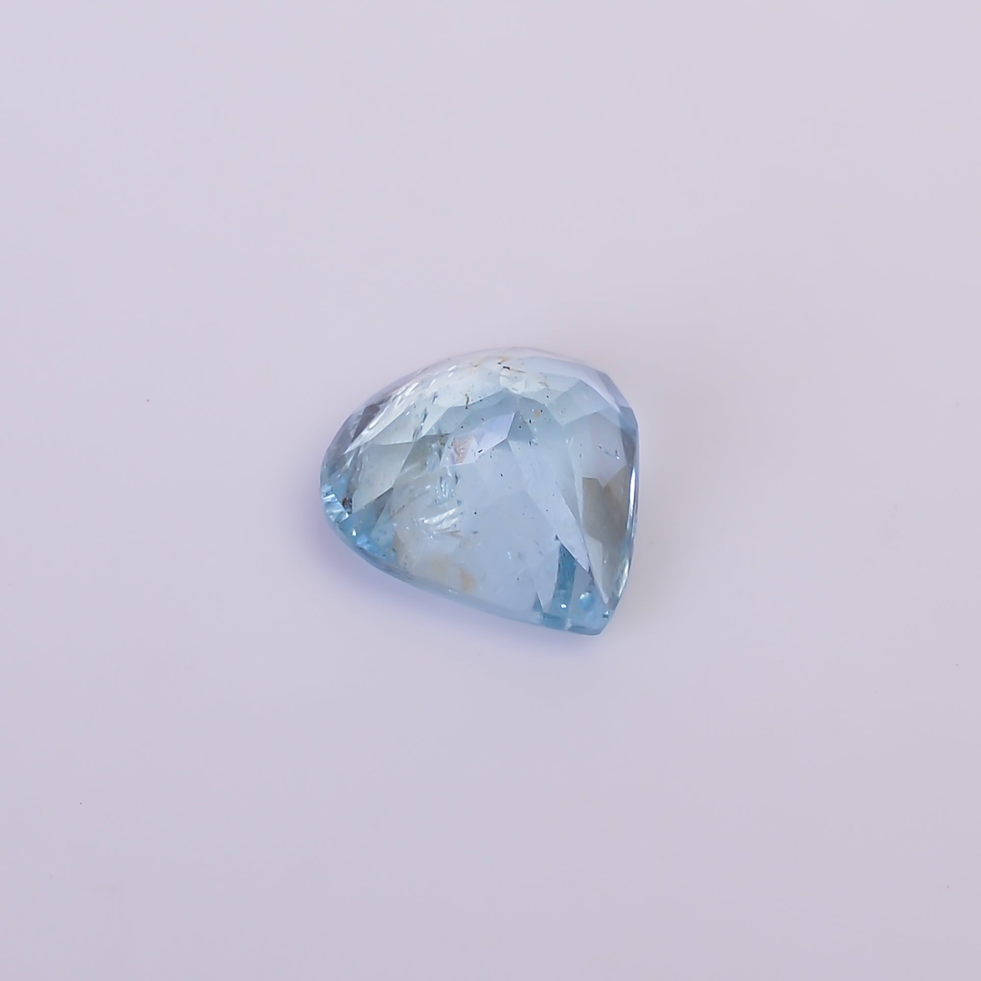 Natural Aquamarine Heart Shape Cut Stone Loose Gemstone For Making Jewelry 2.5 Ct. 9X8X5 MM Y-10535