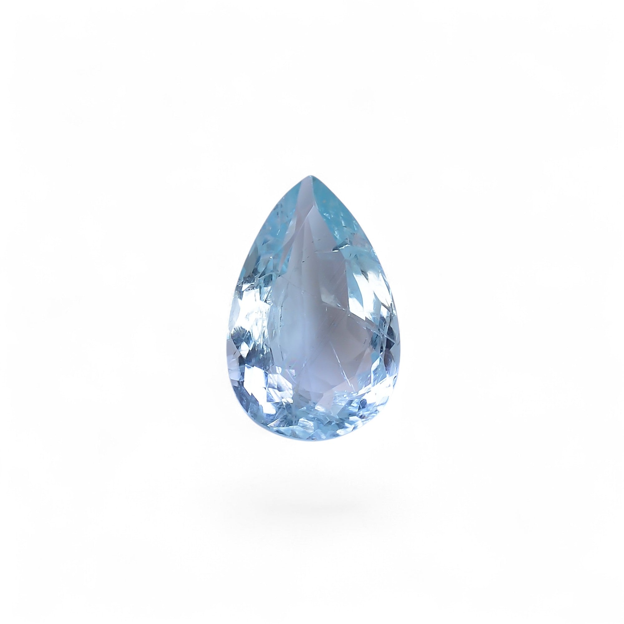 Natural Aquamarine Pear Shape Cut Stone Loose Gemstone For Making Jewelry 3.5 Ct. 13X8X5 MM Y-10536