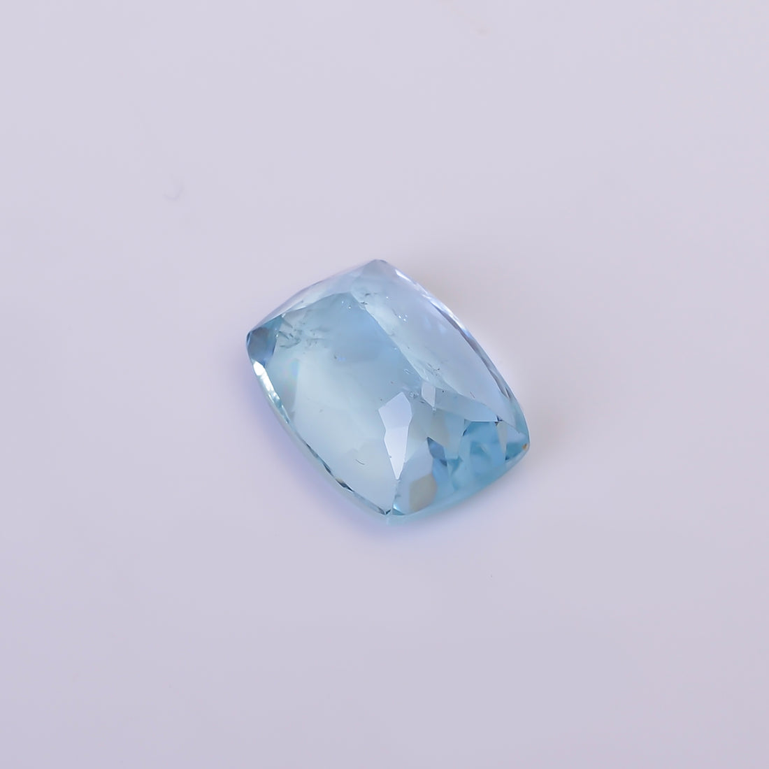 Natural Aquamarine Radiant Shape Cut Stone Loose Gemstone For Making Jewelry 4 Ct. 11X8X5 MM Y-10538