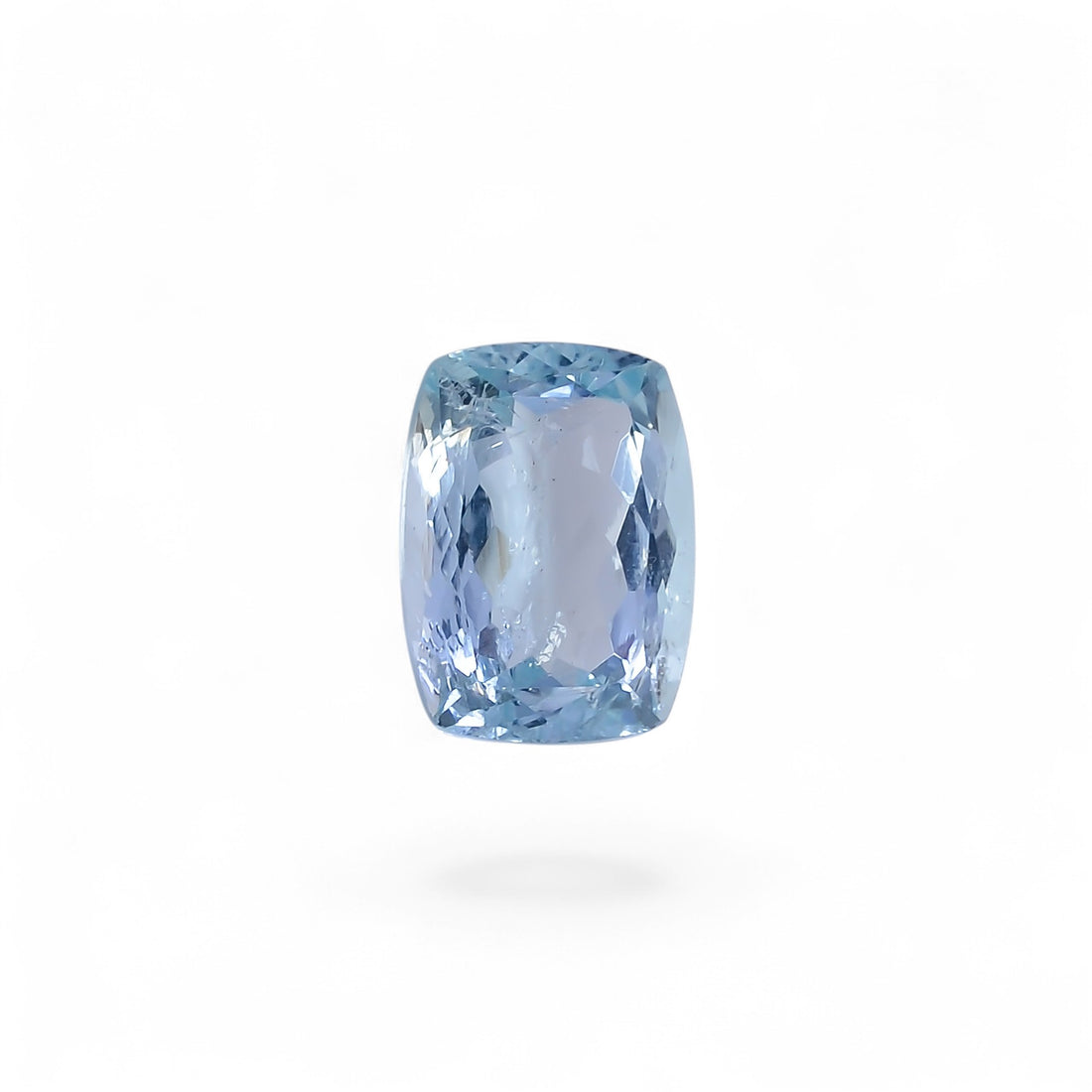 Natural Aquamarine Radiant Shape Cut Stone Loose Gemstone For Making Jewelry 4 Ct. 11X8X5 MM Y-10538