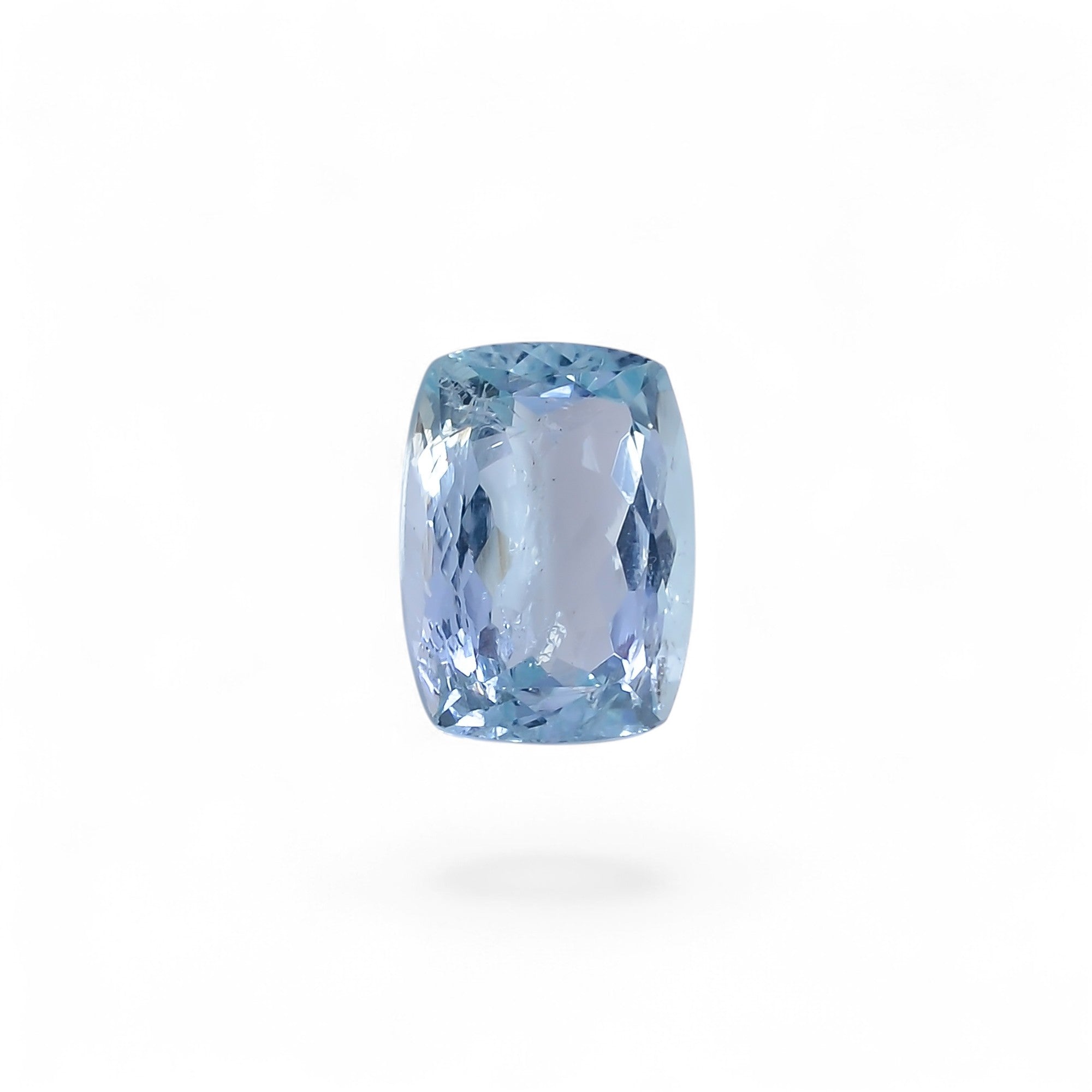 Natural Aquamarine Radiant Shape Cut Stone Loose Gemstone For Making Jewelry 4 Ct. 11X8X5 MM Y-10538