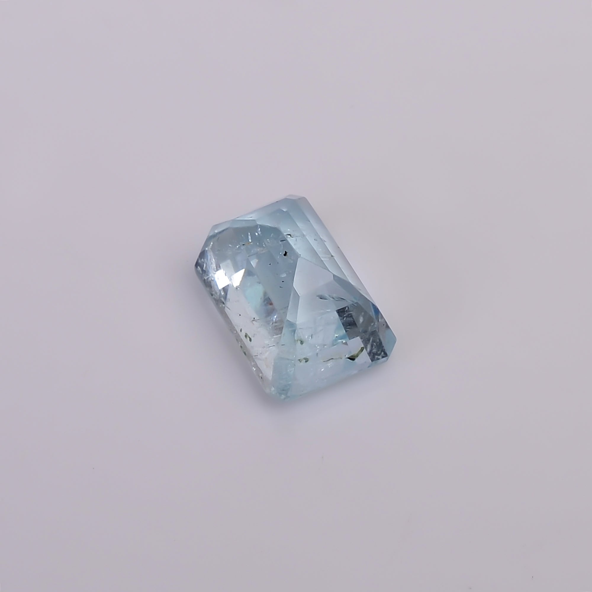Natural Aquamarine Radiant Shape Cut Stone Loose Gemstone For Making Jewelry 2.5 Ct. 9X6X5 MM Y-10540
