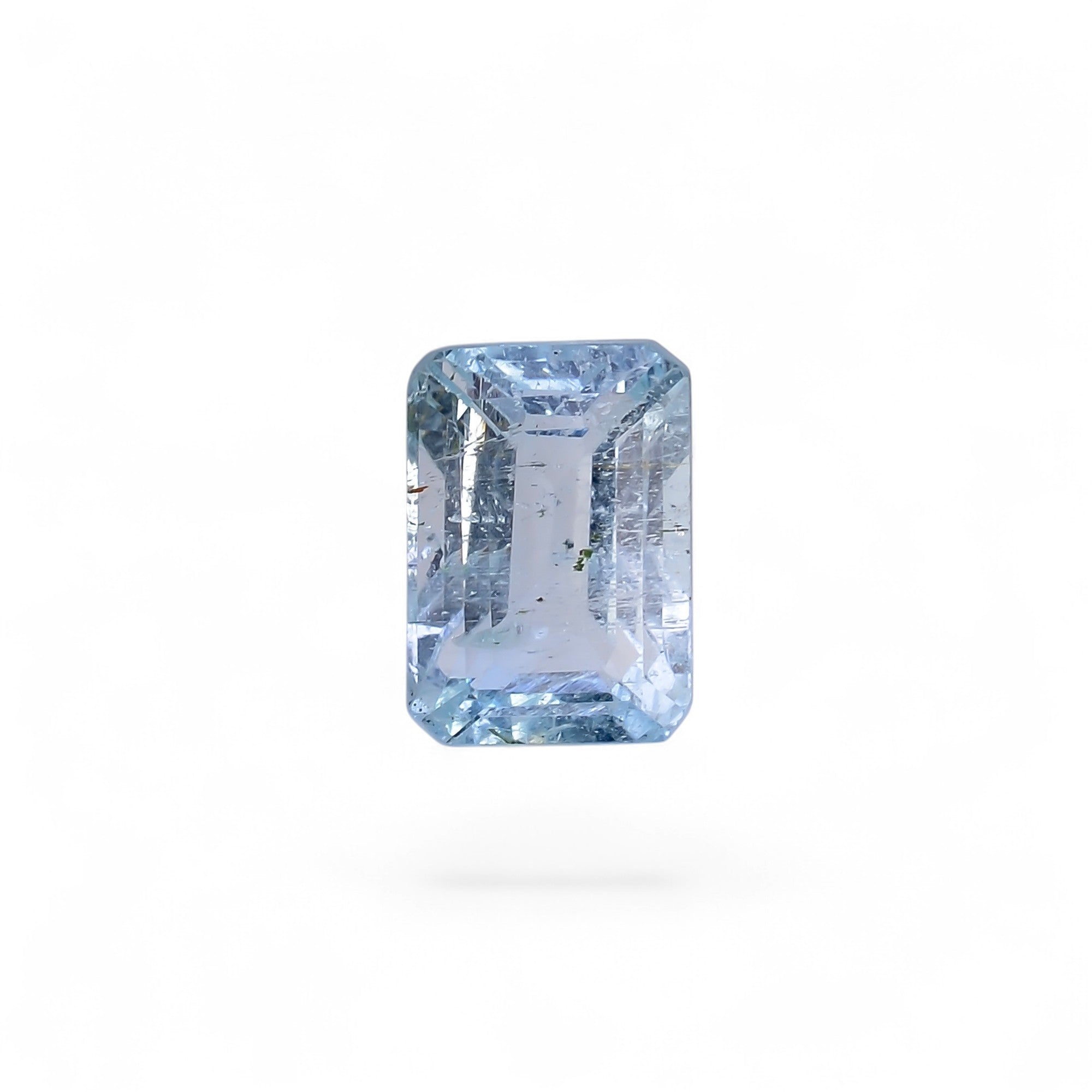 Natural Aquamarine Radiant Shape Cut Stone Loose Gemstone For Making Jewelry 2.5 Ct. 9X6X5 MM Y-10540