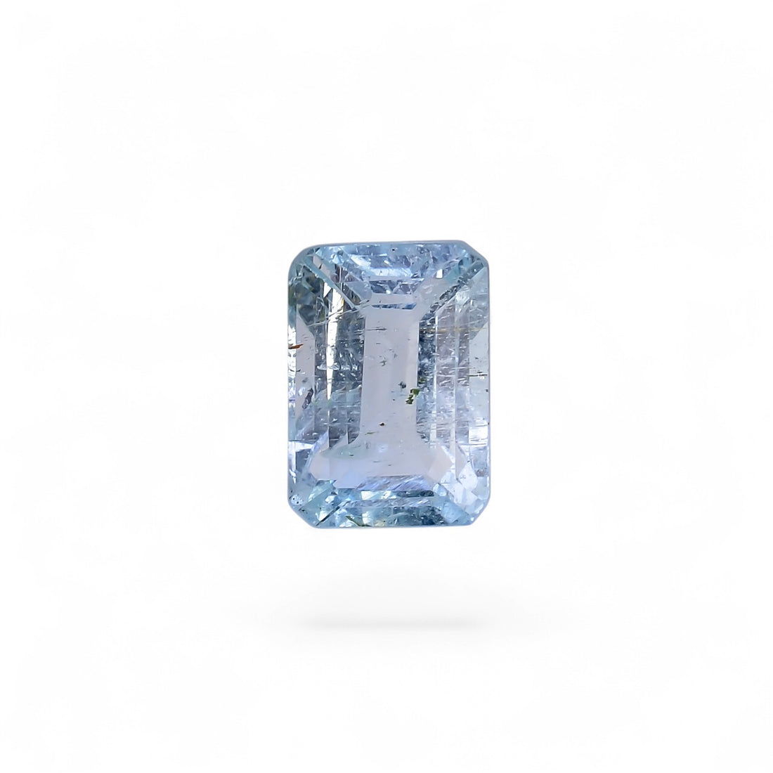 Natural Aquamarine Radiant Shape Cut Stone Loose Gemstone For Making Jewelry 2.5 Ct. 9X6X5 MM Y-10540