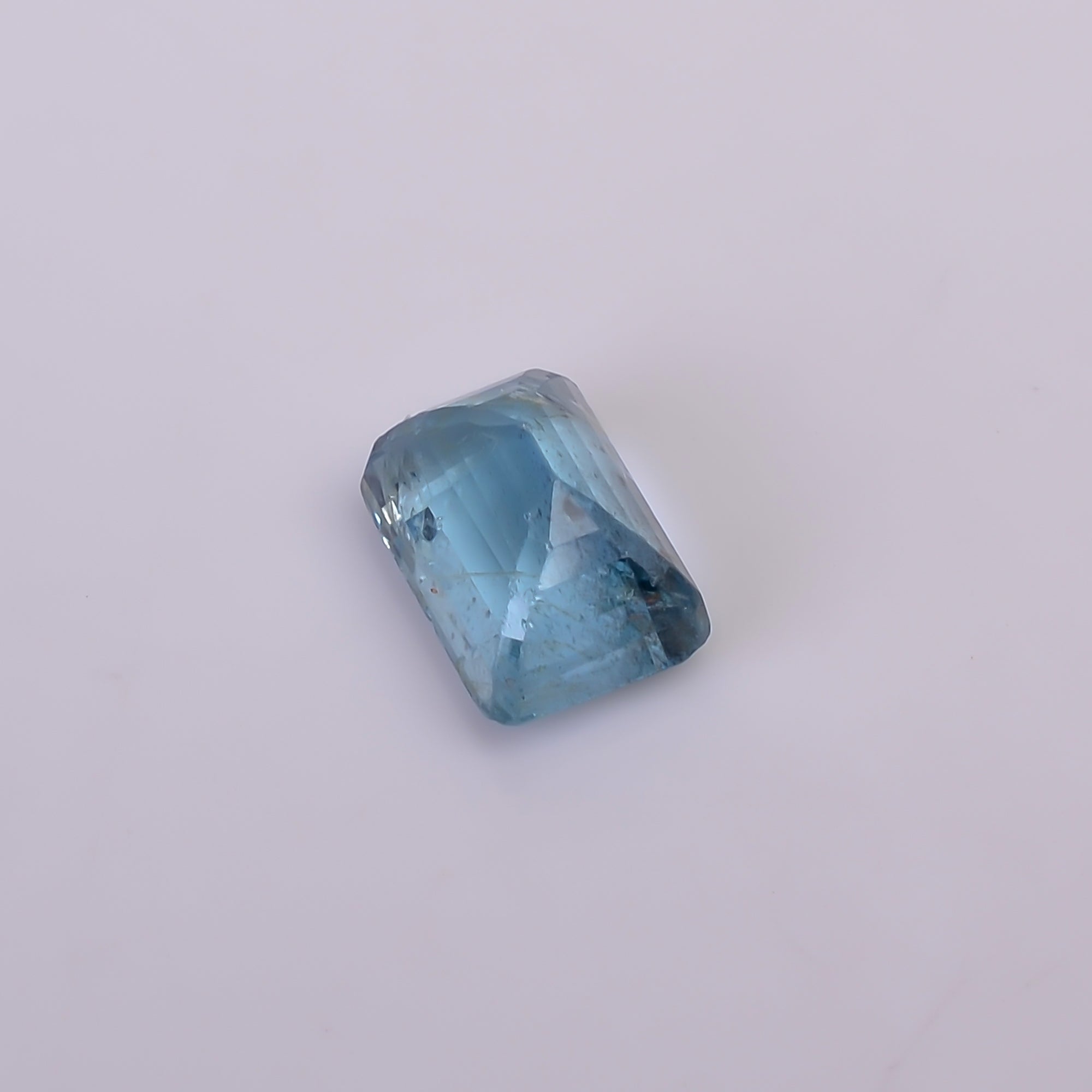 Natural Aquamarine Radiant Shape Cut Stone Loose Gemstone For Making Jewelry 2.5 Ct. 9X6X5 MM Y-10542