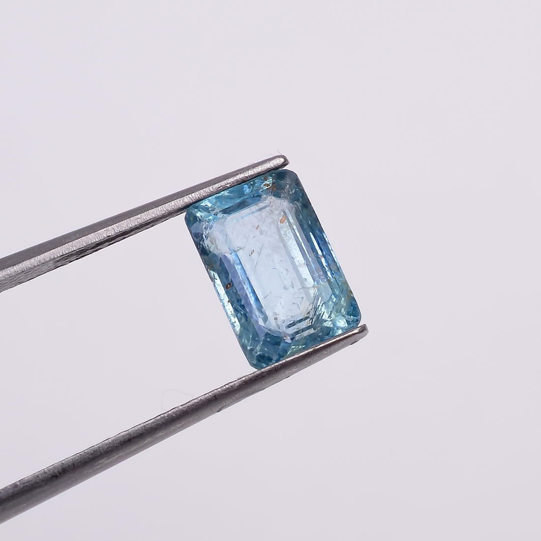 Natural Aquamarine Radiant Shape Cut Stone Loose Gemstone For Making Jewelry 2.5 Ct. 9X6X5 MM Y-10542