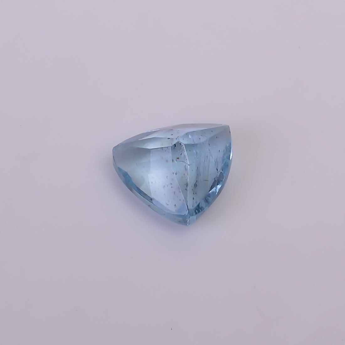 Natural Aquamarine Trillion Shape Cut Stone Loose Gemstone For Making Jewelry 1.5 Ct. 7X7X4 MM Y-10544