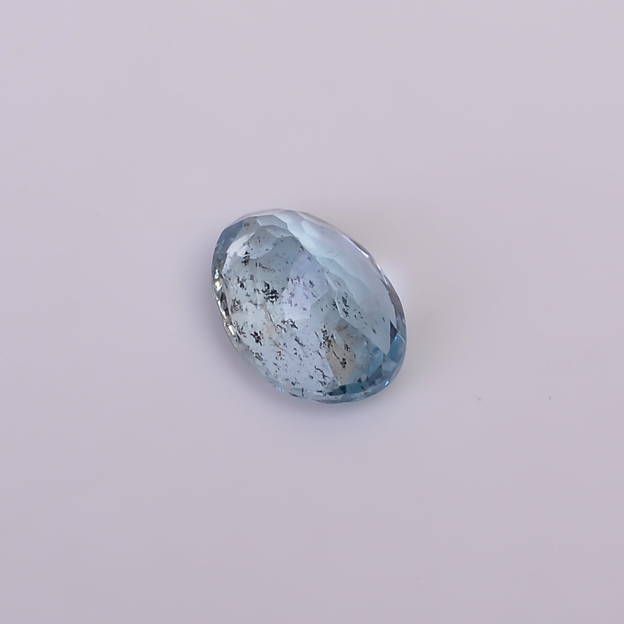 Natural Aquamarine Oval Shape Cut Stone Loose Gemstone For Making Jewelry 2 Ct. 9X6X5 MM Y-10545