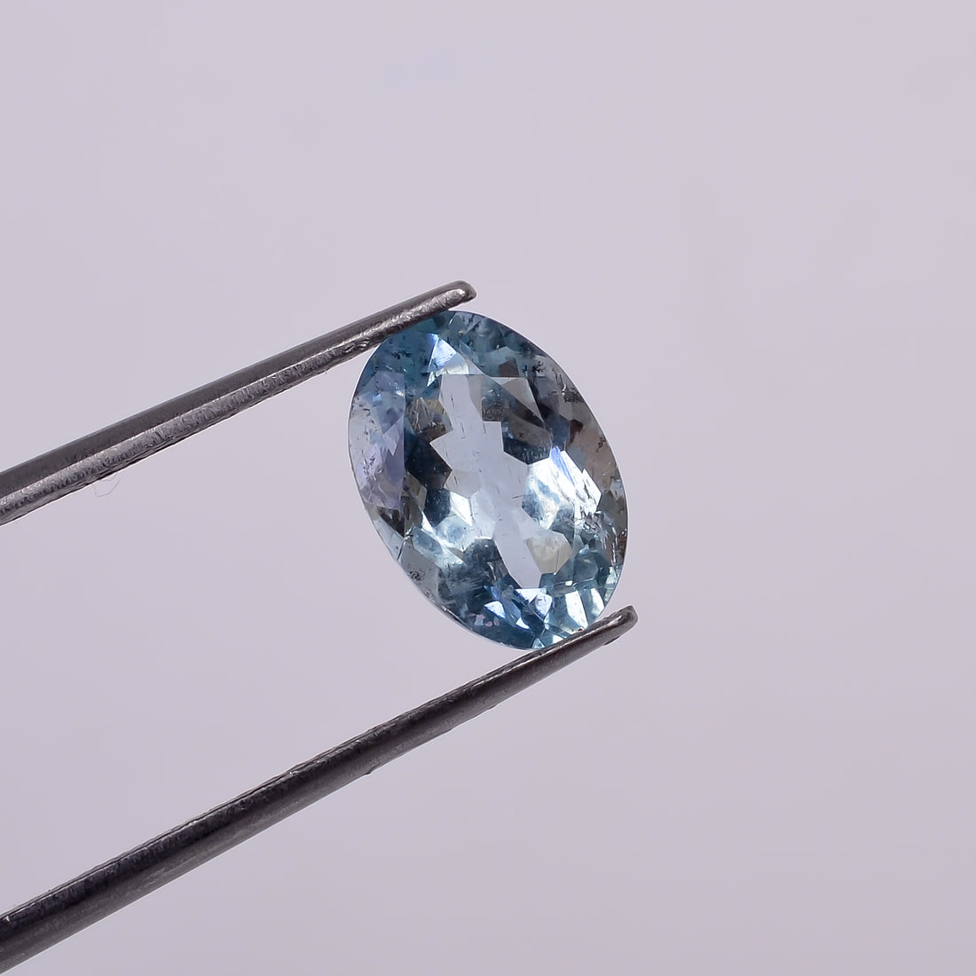 Natural Aquamarine Oval Shape Cut Stone Loose Gemstone For Making Jewelry 2 Ct. 9X6X5 MM Y-10545