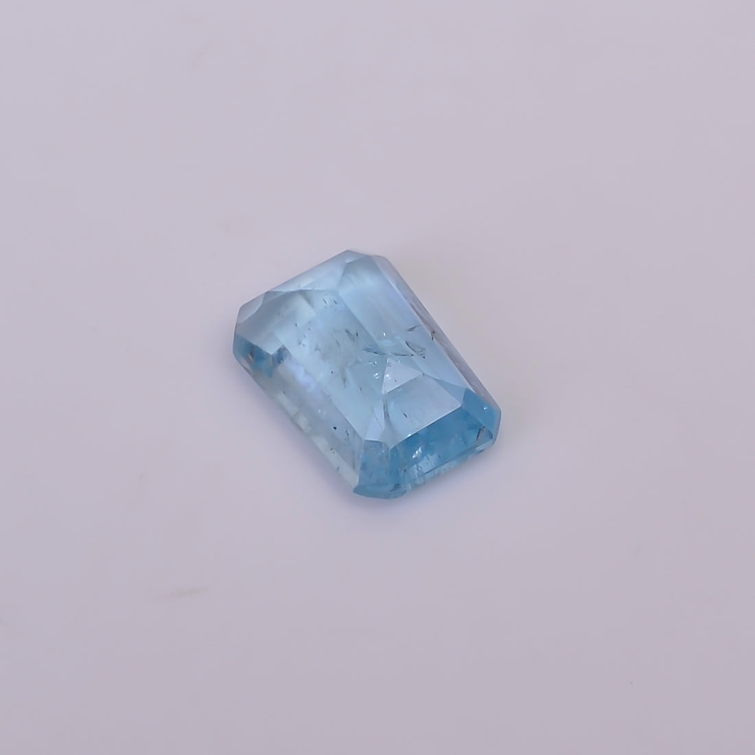 Natural Aquamarine Radiant Shape Cut Stone Loose Gemstone For Making Jewelry 1.5 Ct. 9X5X3 MM Y-10546