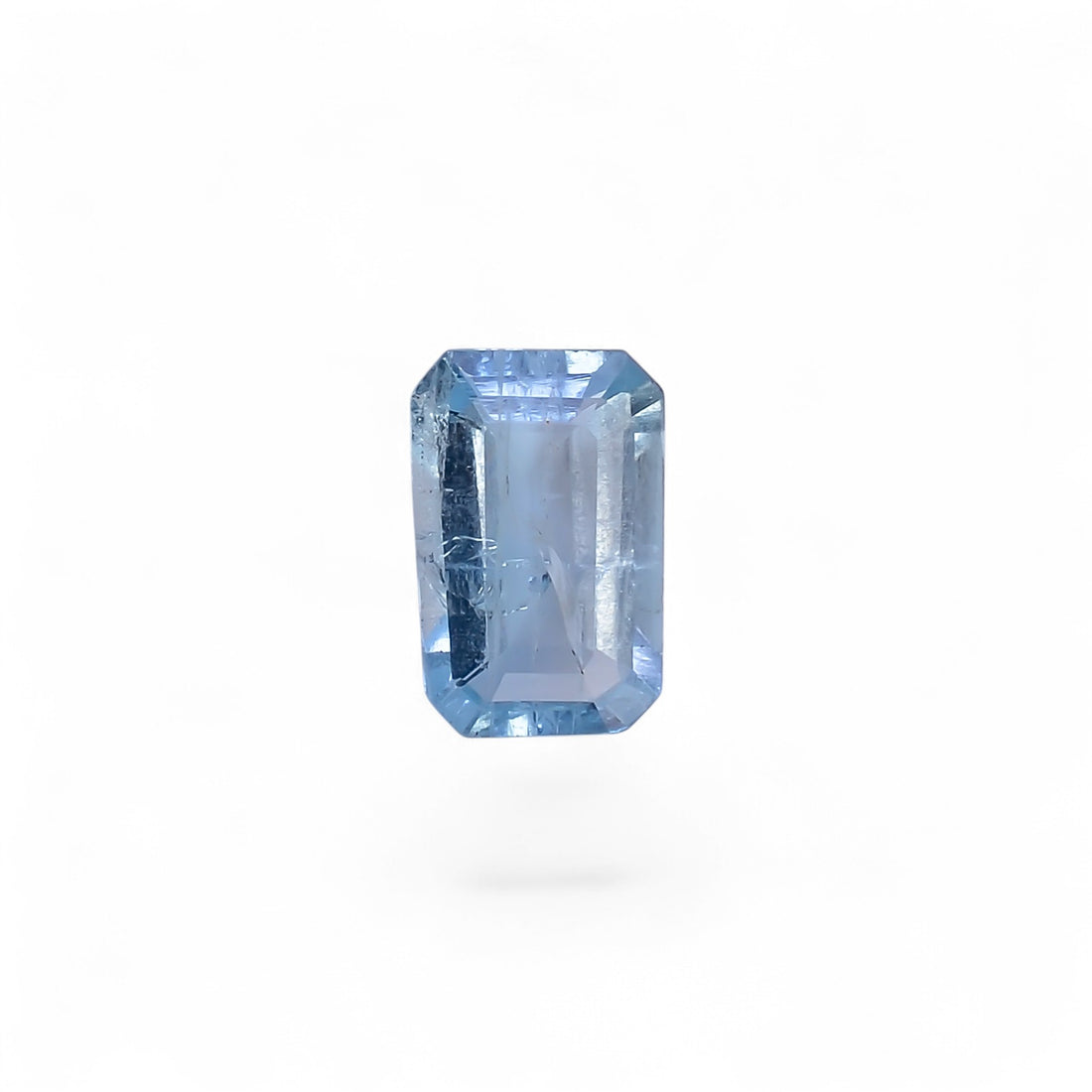 Natural Aquamarine Radiant Shape Cut Stone Loose Gemstone For Making Jewelry 1.5 Ct. 9X5X3 MM Y-10546