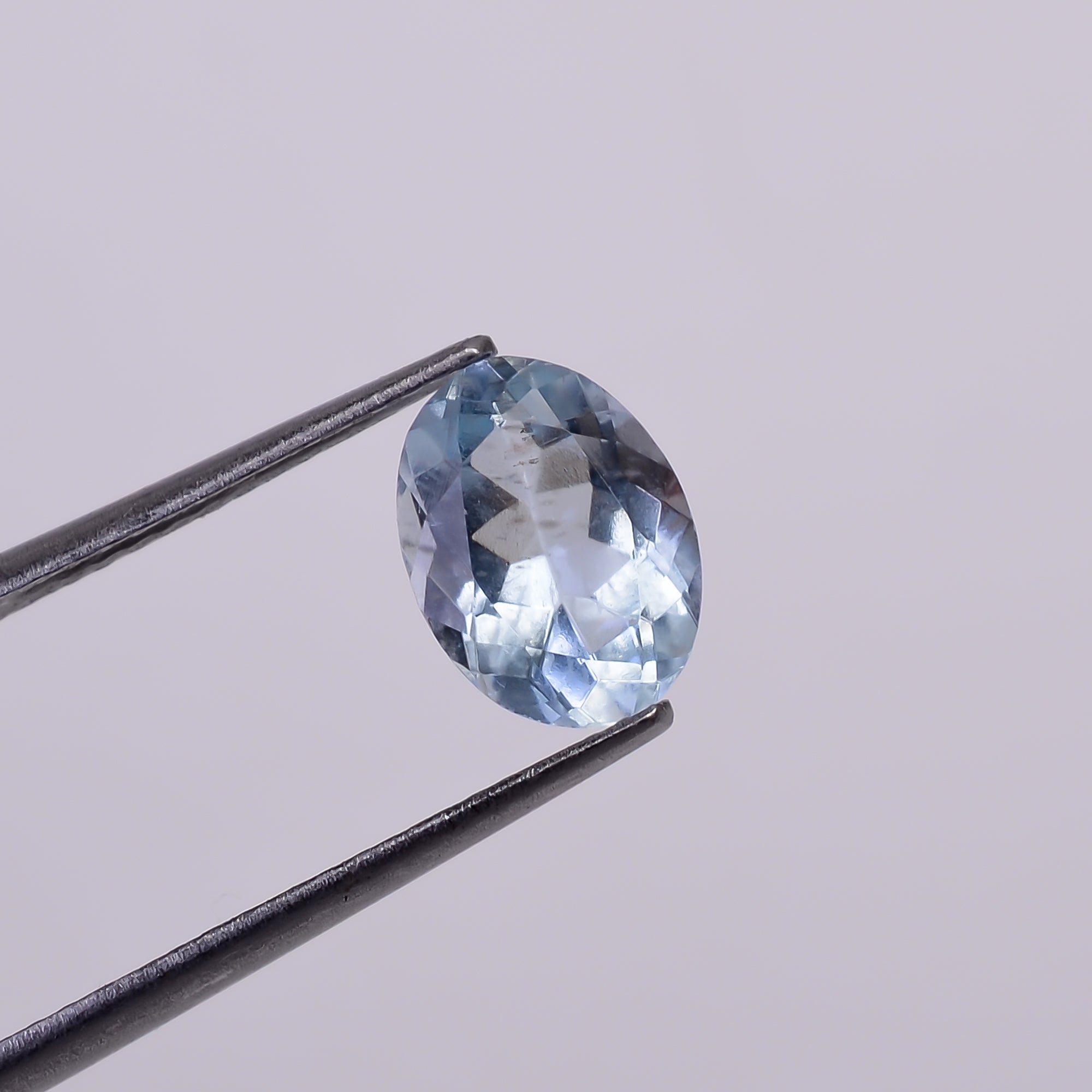 Natural Aquamarine Oval Shape Cut Stone Loose Gemstone For Making Jewelry 1 Ct. 8X6X4 MM Y-10548