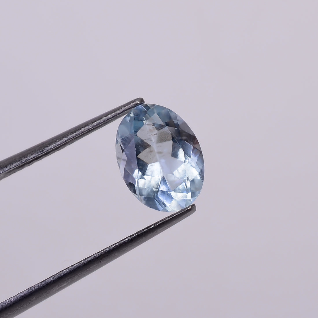 Natural Aquamarine Oval Shape Cut Stone Loose Gemstone For Making Jewelry 1 Ct. 8X6X4 MM Y-10548