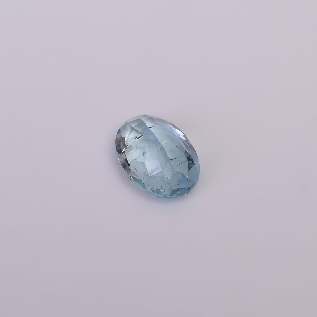 Natural Aquamarine Oval Shape Cut Stone Loose Gemstone For Making Jewelry 2 Ct. 10X7X4 MM Y-10549