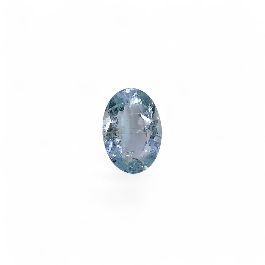 Natural Aquamarine Oval Shape Cut Stone Loose Gemstone For Making Jewelry 2 Ct. 10X7X4 MM Y-10549