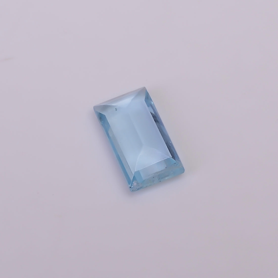 Natural Aquamarine Rectangle Shape Cut Stone Loose Gemstone For Making Jewelry 1.5 Ct. 11X5X3 MM Y-10550