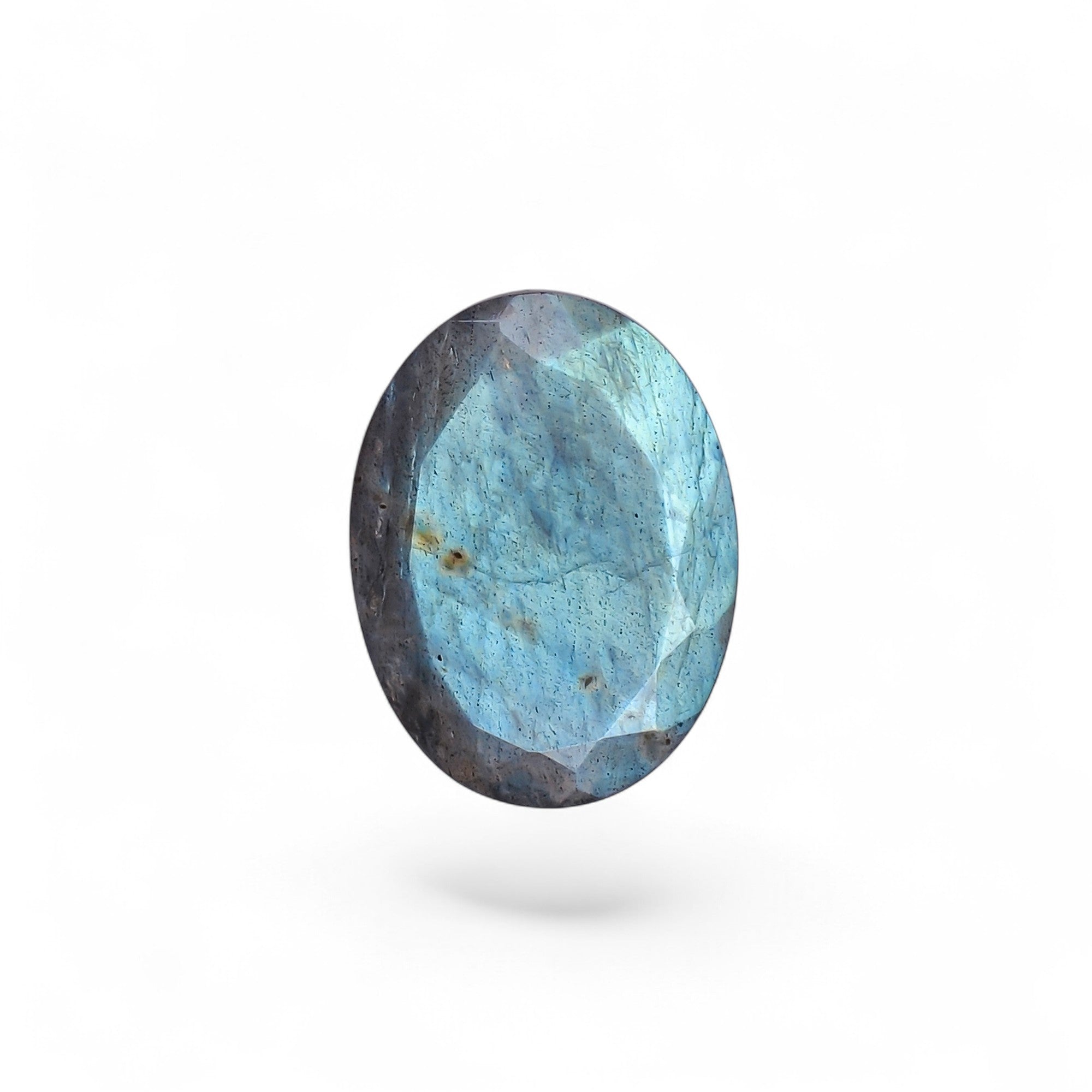 Natural Labradorite Oval Shape Cut Stone Loose Gemstone For Making Jewelry 16.5 Ct. 22X16X7 MM Y-10551