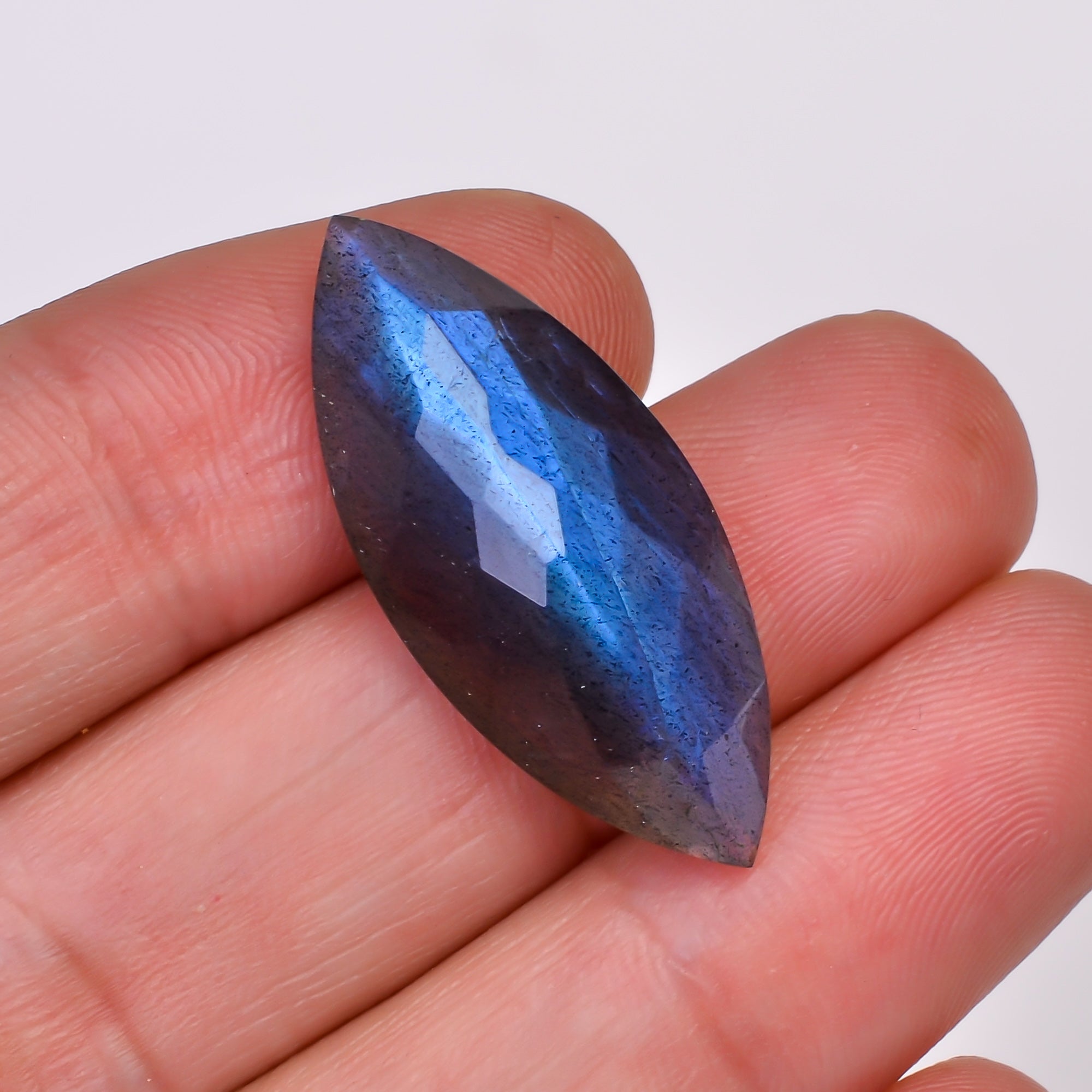 Natural Labradorite Marquise Shape Cut Stone Loose Gemstone For Making Jewelry 18.5 Ct. 30X13X8 MM Y-10555