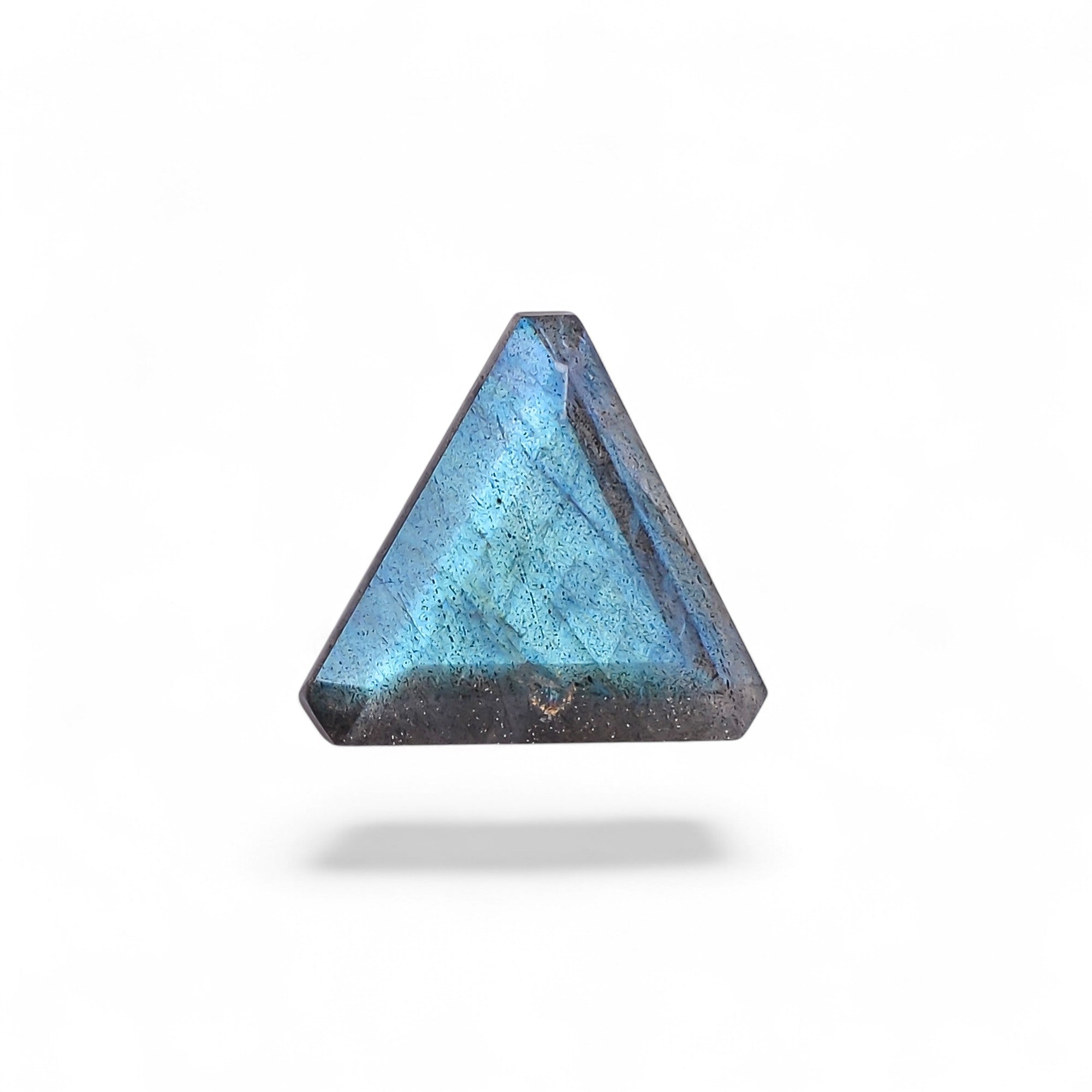 Natural Labradorite Triangle Shape Cut Stone Loose Gemstone For Making Jewelry 5 Ct. 12X12X6 MM Y-10561