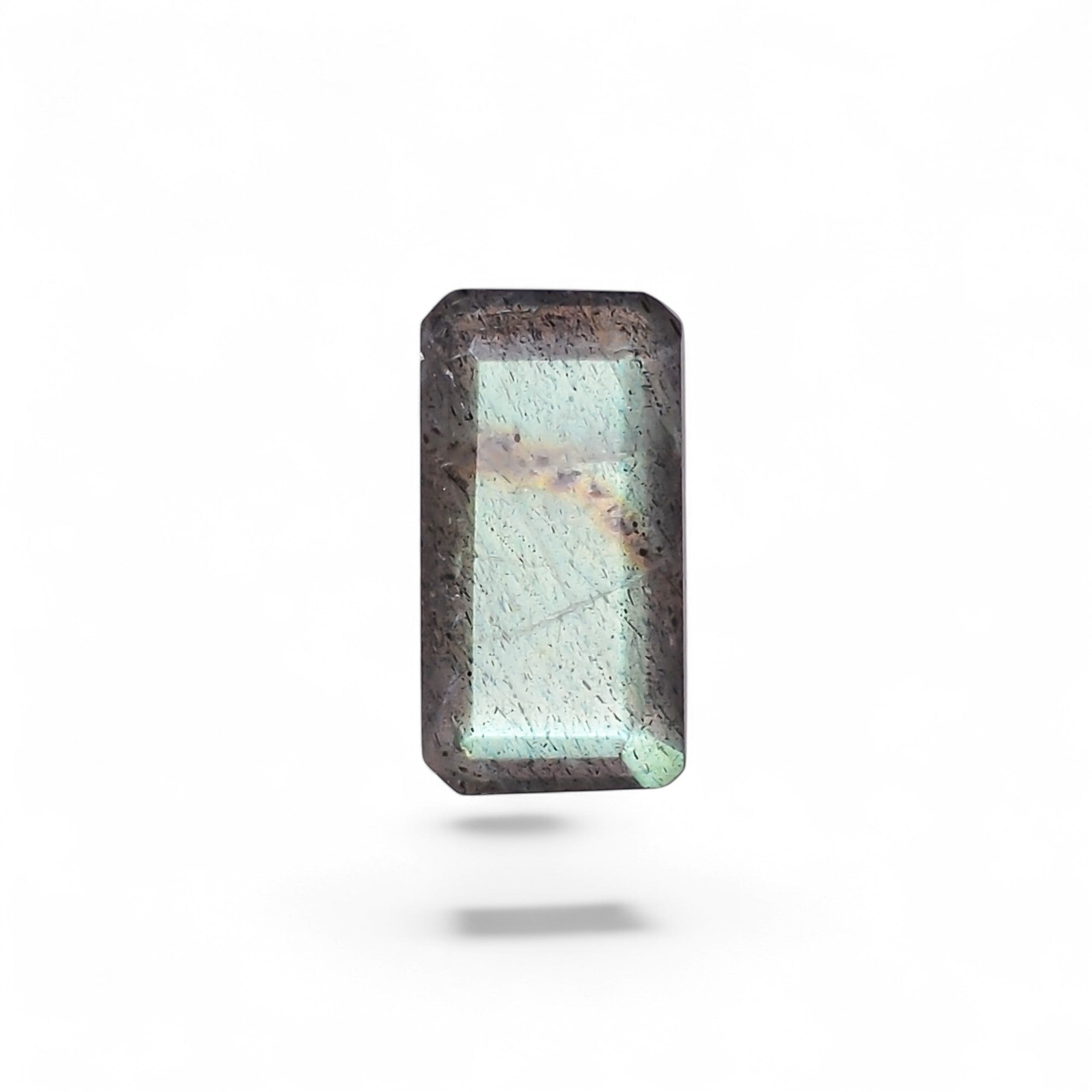 Natural Labradorite Radiant Shape Cut Stone Loose Gemstone For Making Jewelry 7.5 Ct. 18X9X5 MM Y-10562