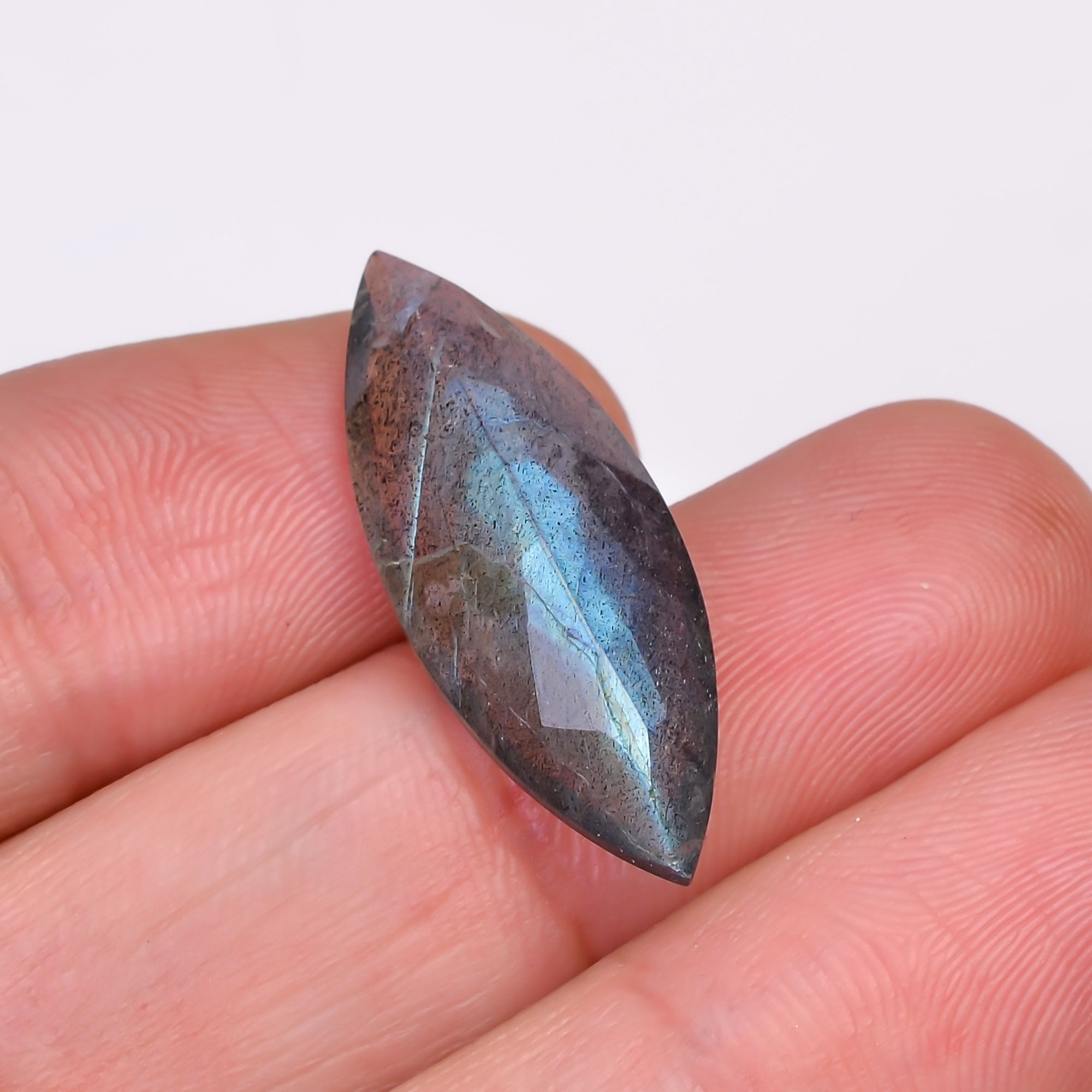 Natural Labradorite Marquise Shape Cut Stone Loose Gemstone For Making Jewelry 9 Ct. 27X10X6 MM Y-10566