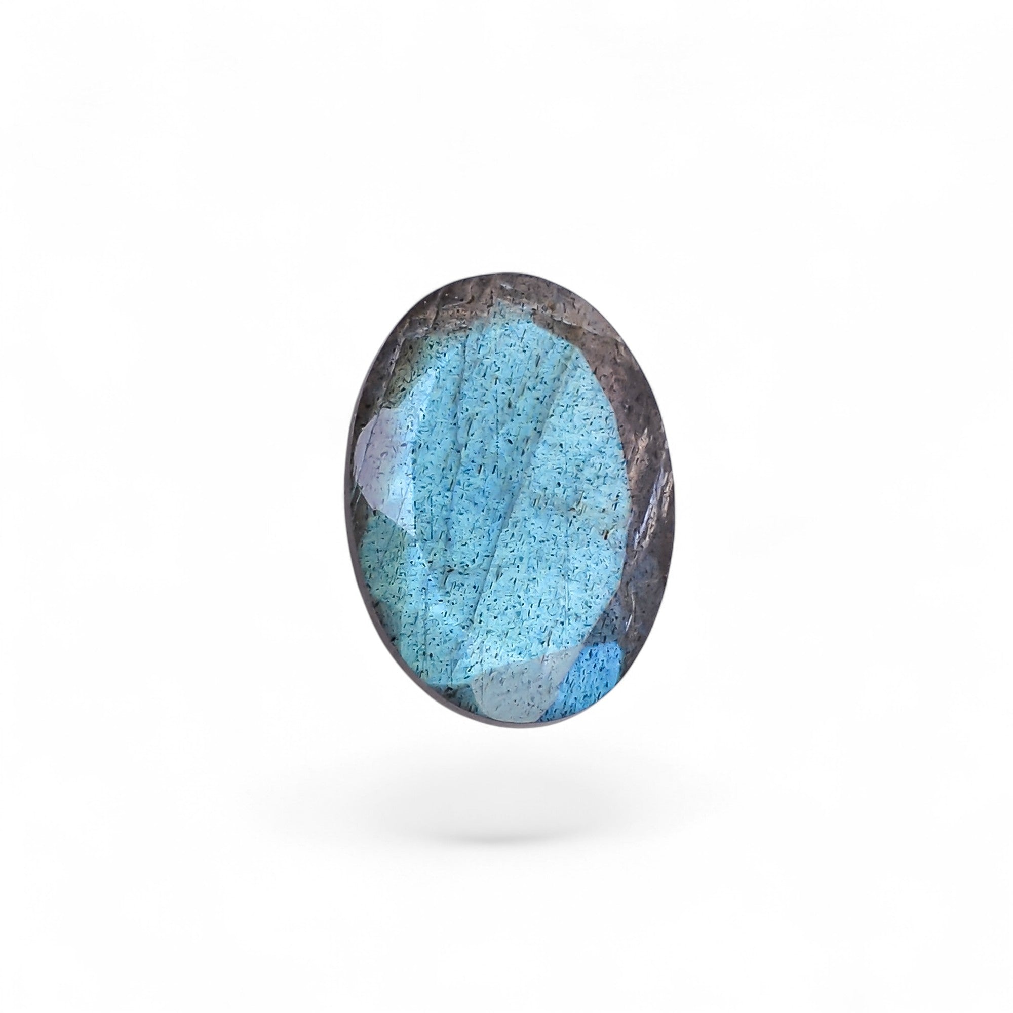 Natural Labradorite Oval Shape Cut Stone Loose Gemstone For Making Jewelry 10.5 Ct. 18X13X6 MM Y-10571