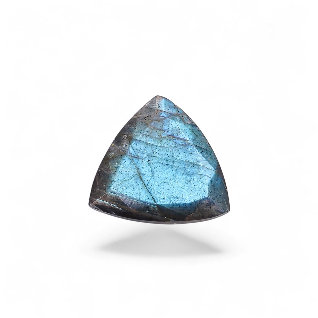 Natural Labradorite Trillion Shape Cut Stone Loose Gemstone For Making Jewelry 8 Ct. 15X15X6 MM Y-10572