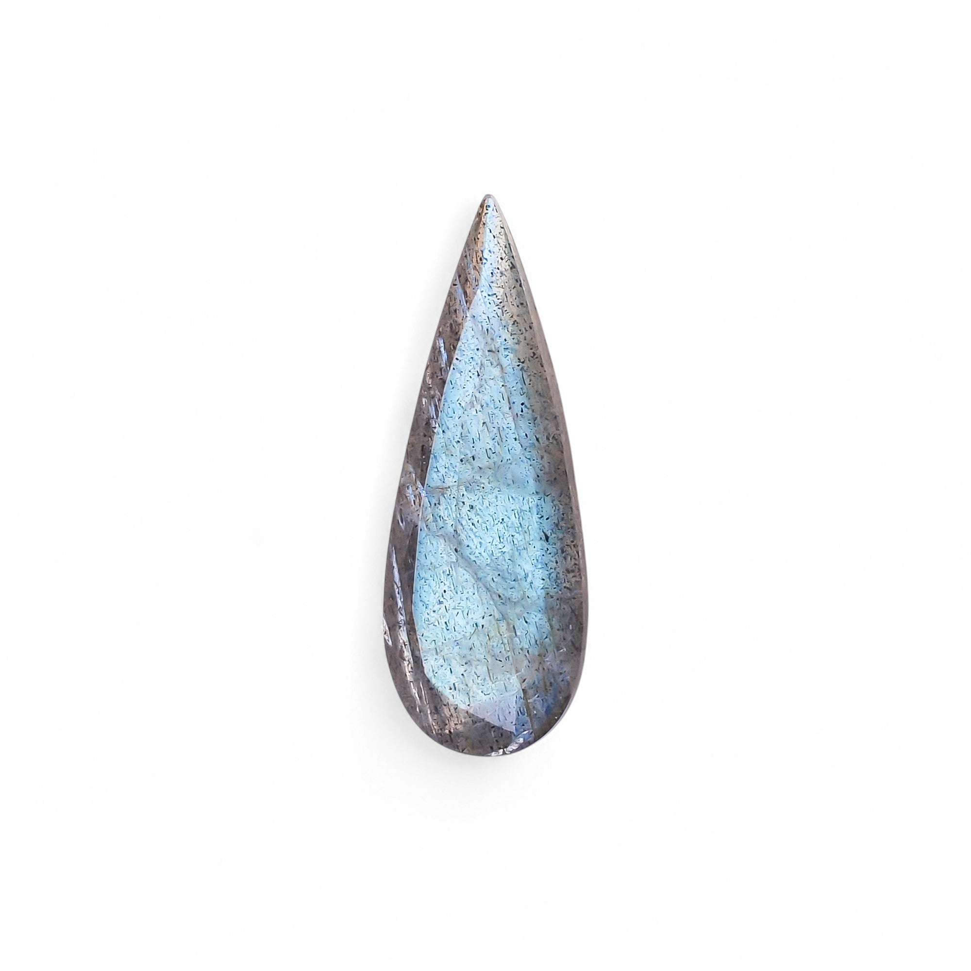 Natural Labradorite Pear Shape Cut Stone Loose Gemstone For Making Jewelry 7 Ct. 24X9X5 MM Y-10573