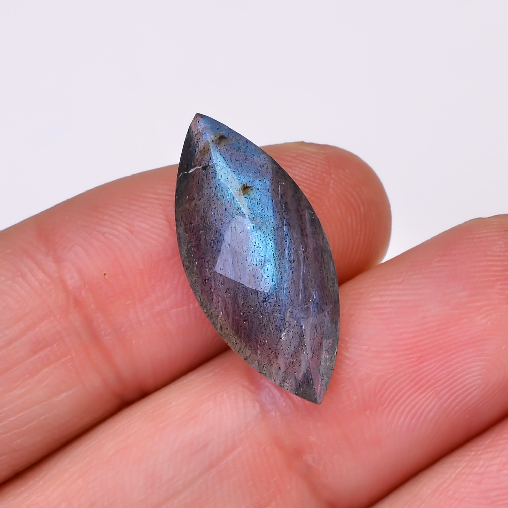 Natural Labradorite Marquise Shape Cut Stone Loose Gemstone For Making Jewelry 8 Ct. 22X10X6 MM Y-10574